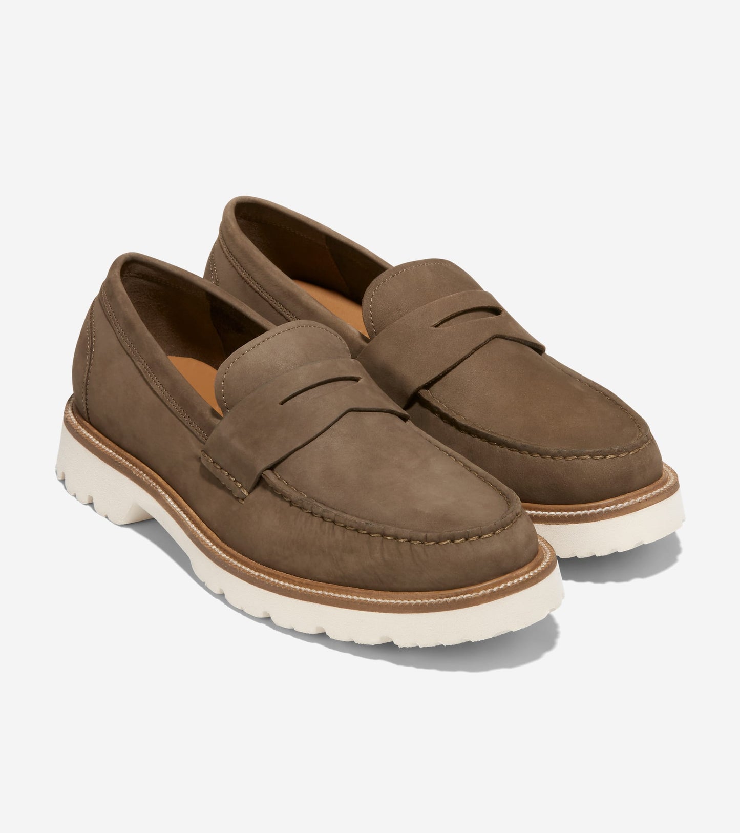 C36858:CH TRUFFLE NUBUCK/EGRET