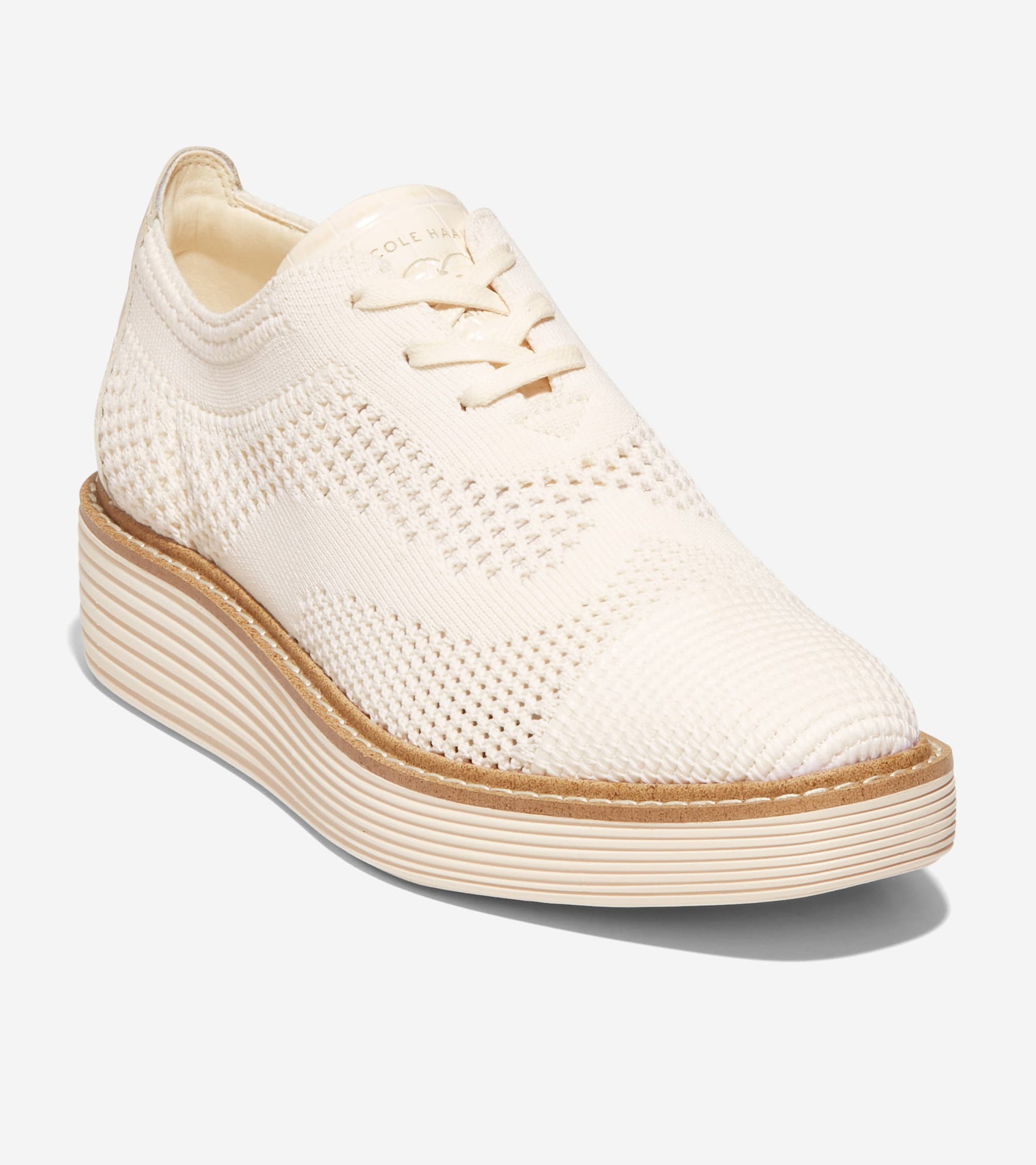 W30261:IVORY KNIT/CROC PRINT/SANDOLLAR