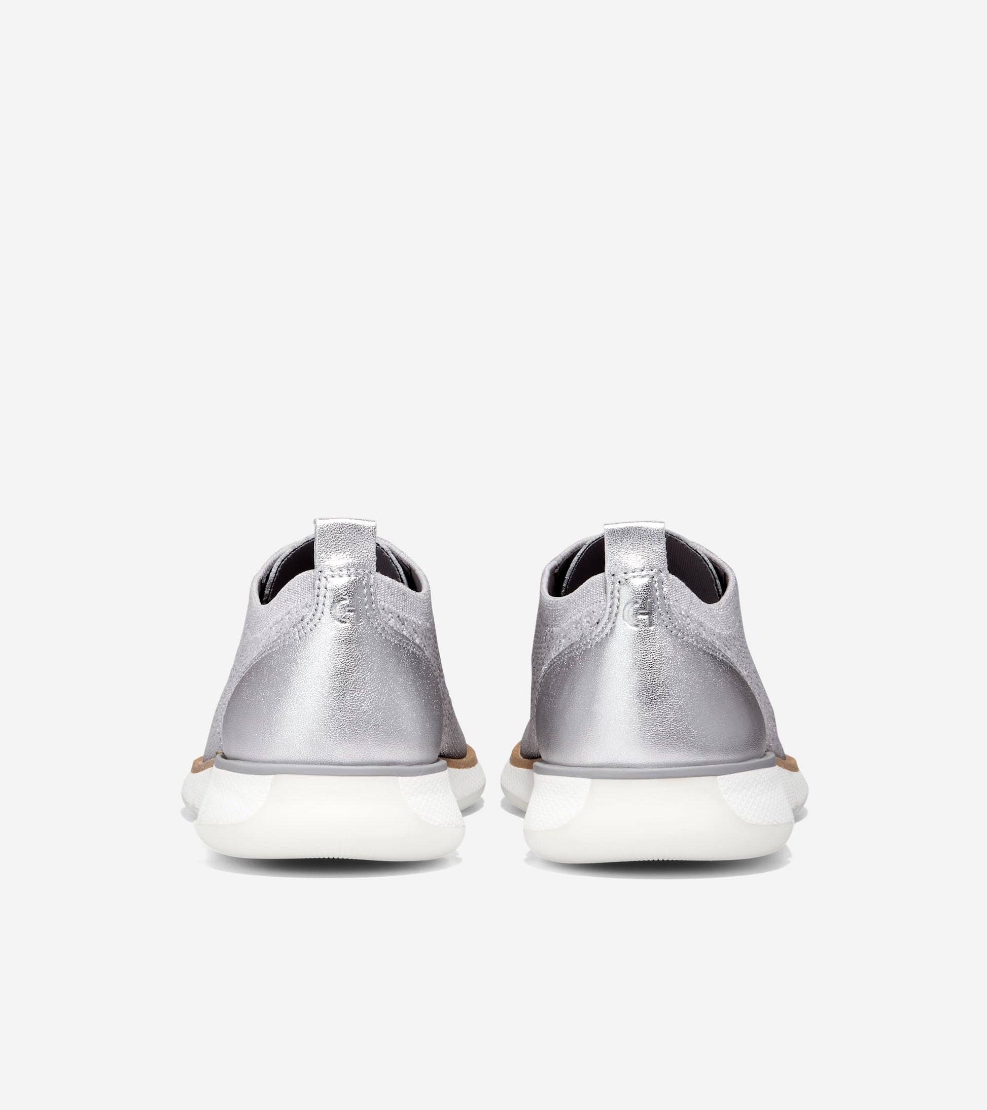 W28830:MICROCHIP/SILVER METALLIC KNIT/OPTIC WHITE