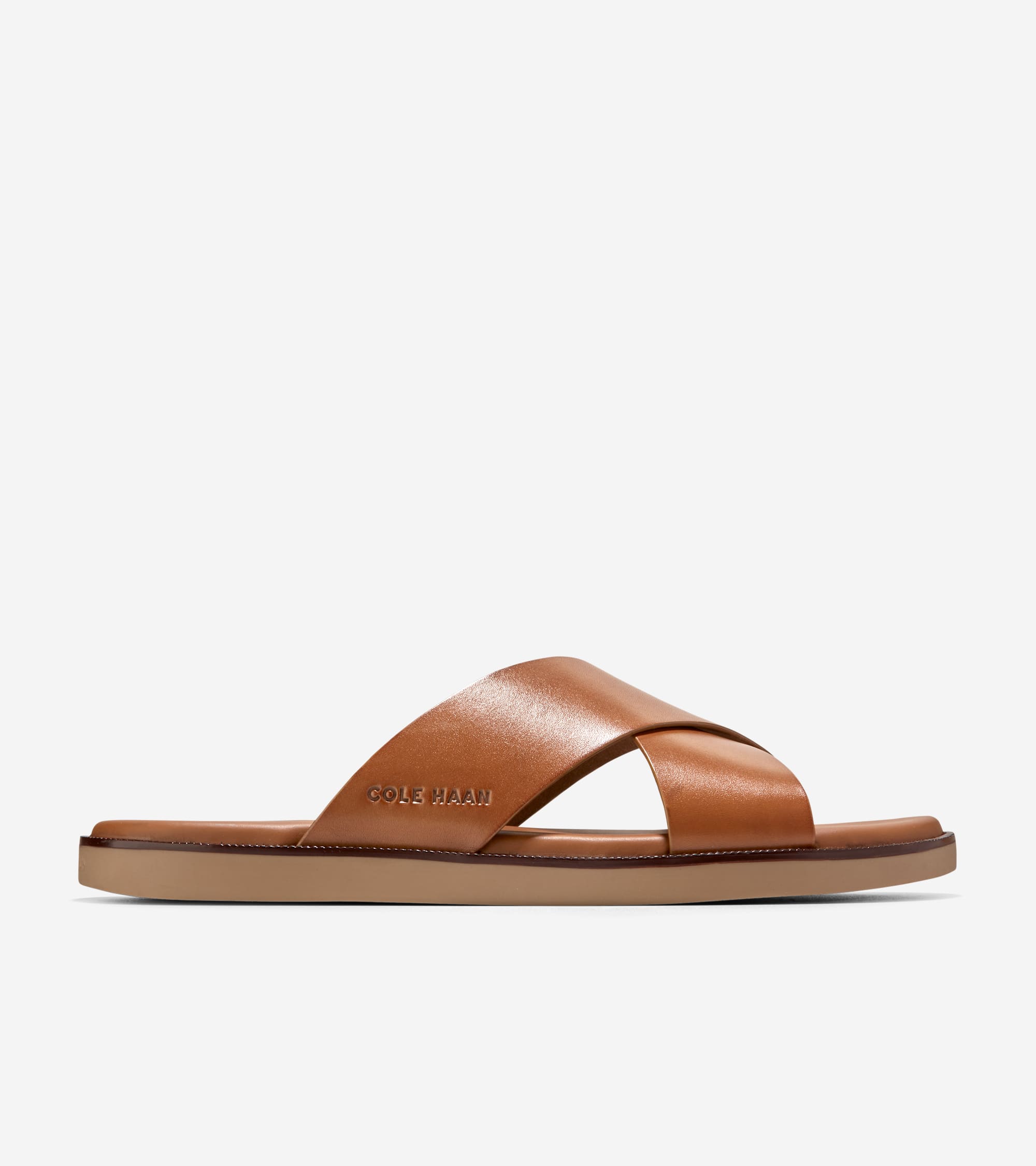 Men's cross strap flip flops online