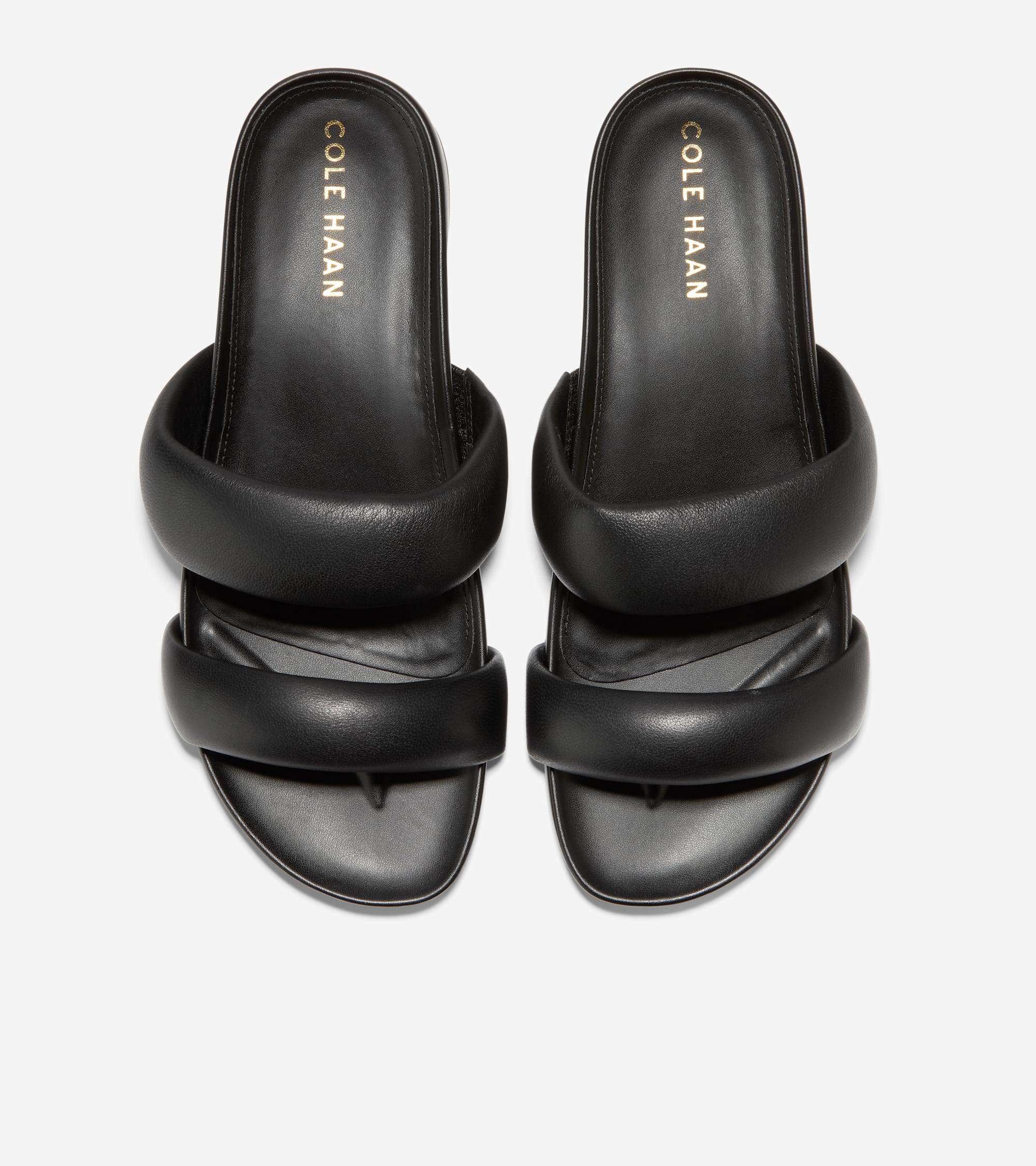 Cole haan black sandals online