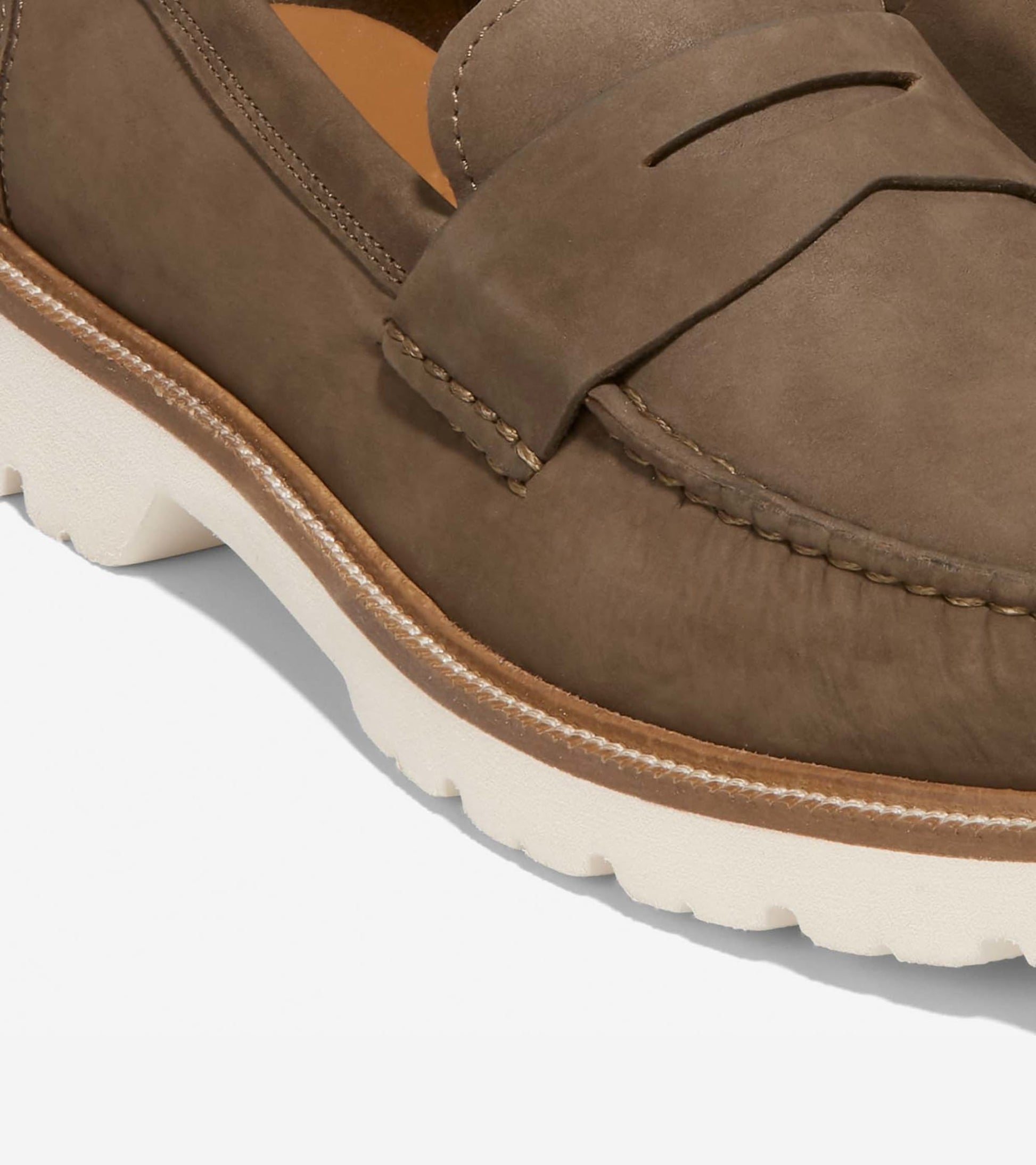 C36858:CH TRUFFLE NUBUCK/EGRET