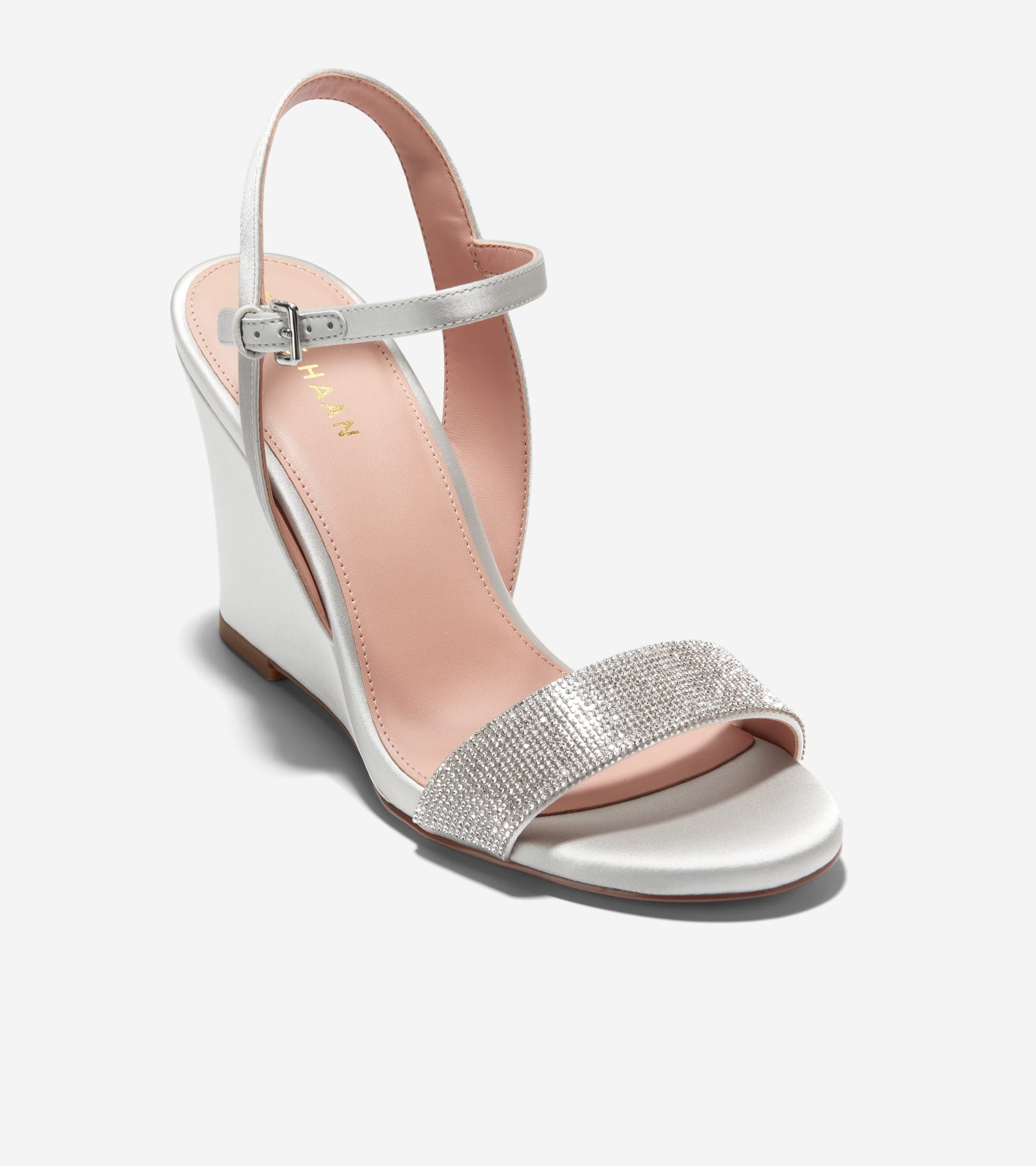 W30331:ALL OVER CRYSTAL/GRAY SATIN