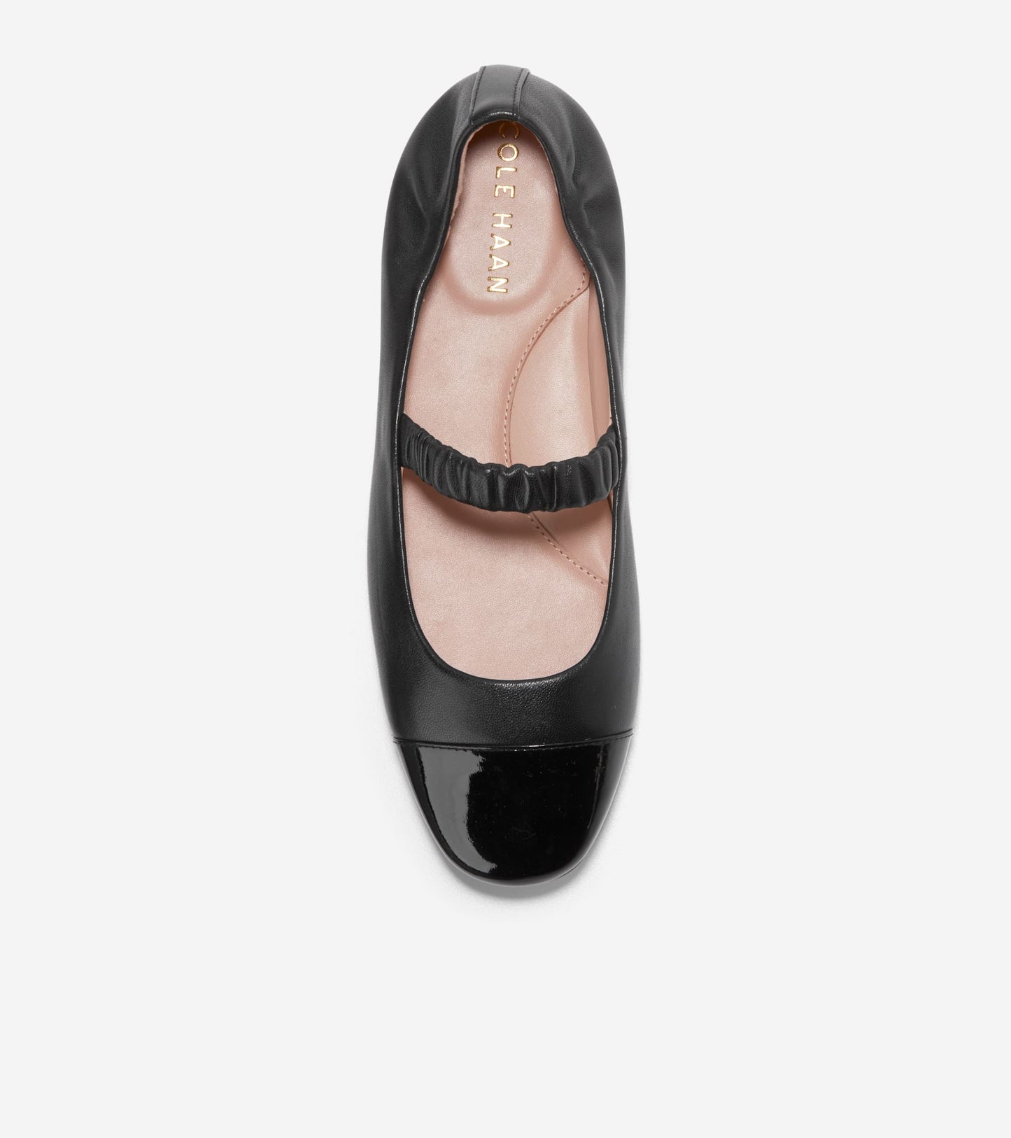 W30844:BLACK LTR/BLACK PATENT LTR