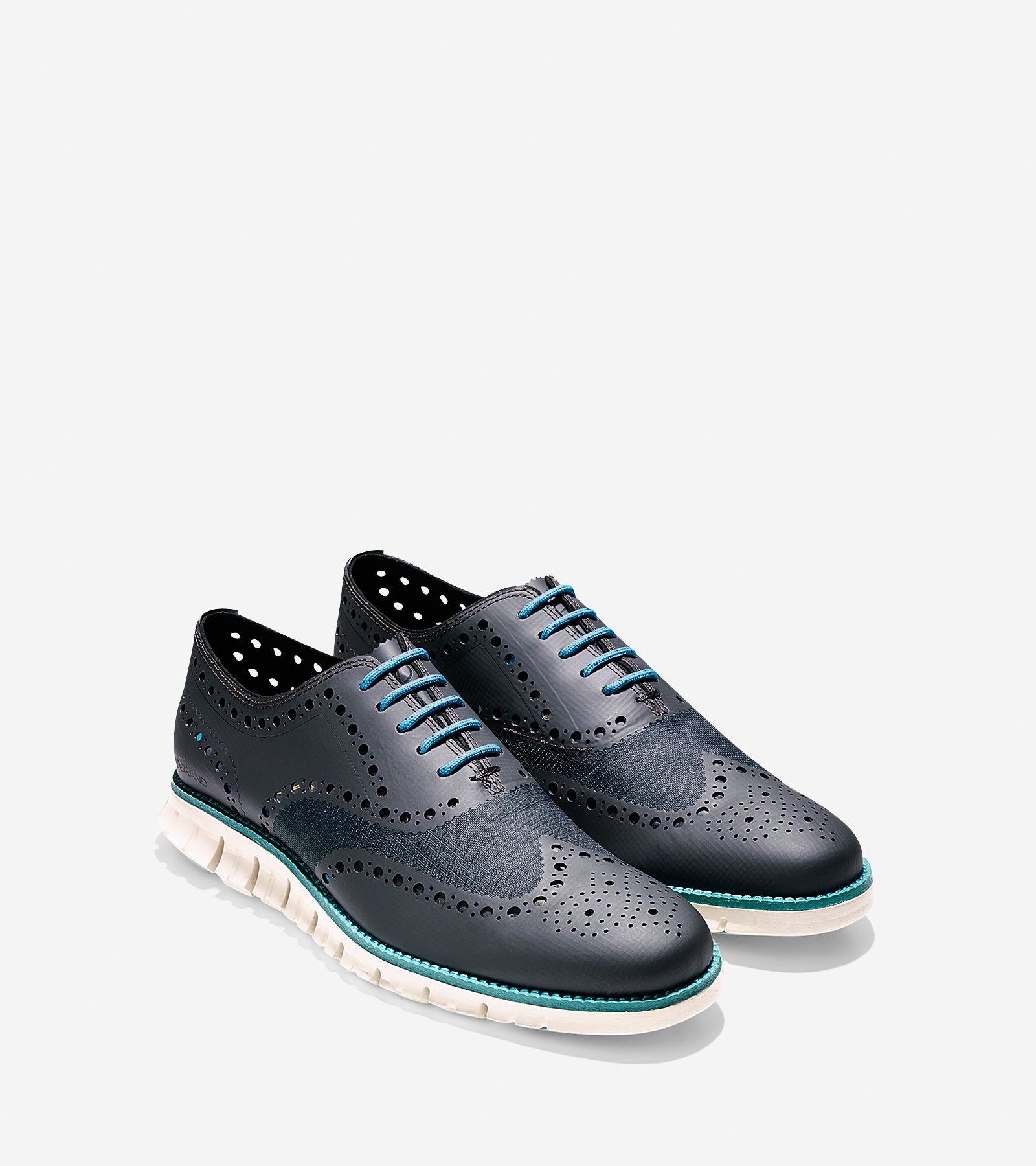 ColeHaan-Men's ZERØGRAND No Stitch Oxford-c14015-Ash Grey