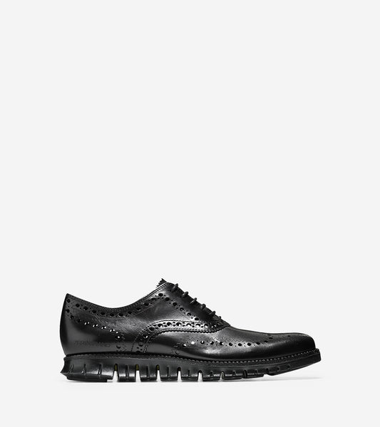 ColeHaan-ZERØGRAND Wingtip Oxford-c14026-Black-Black