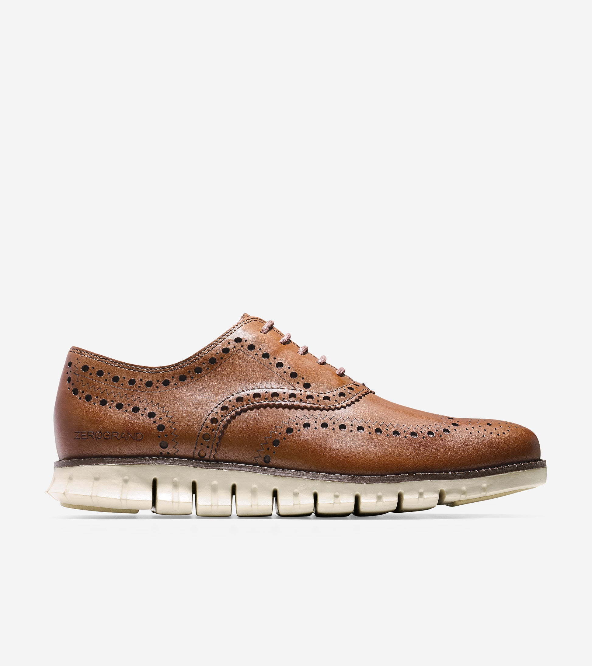 ColeHaan-ZERØGRAND Wingtip Oxford-c14493-British Tan