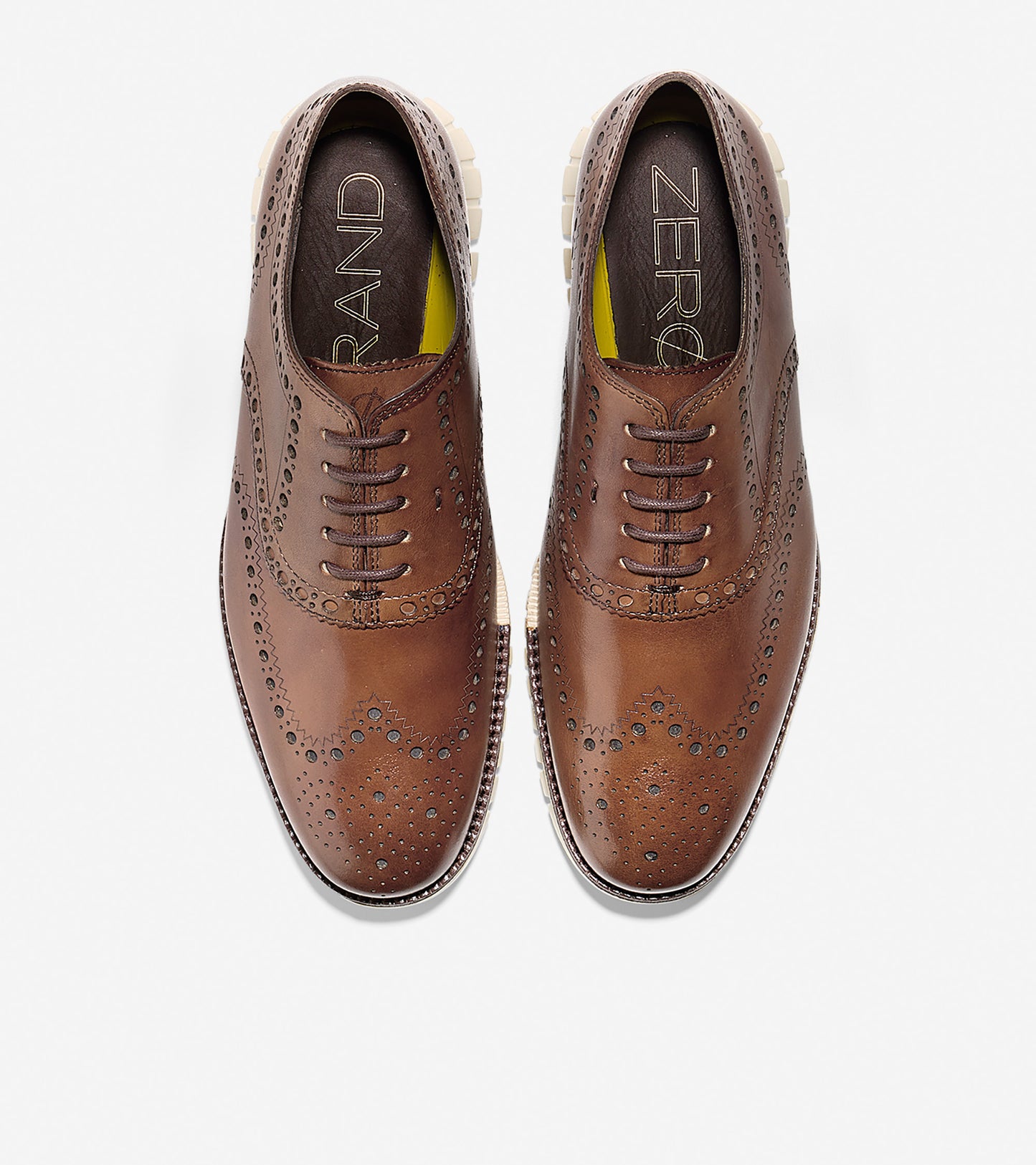 ColeHaan-ZERØGRAND Wingtip Oxford-c14493-British Tan