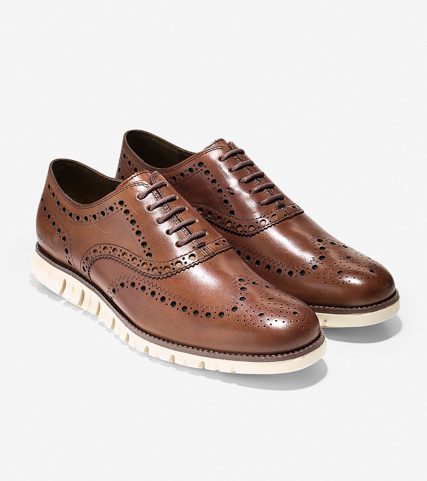 ColeHaan-ZERØGRAND Wingtip Oxford-c14493-British Tan