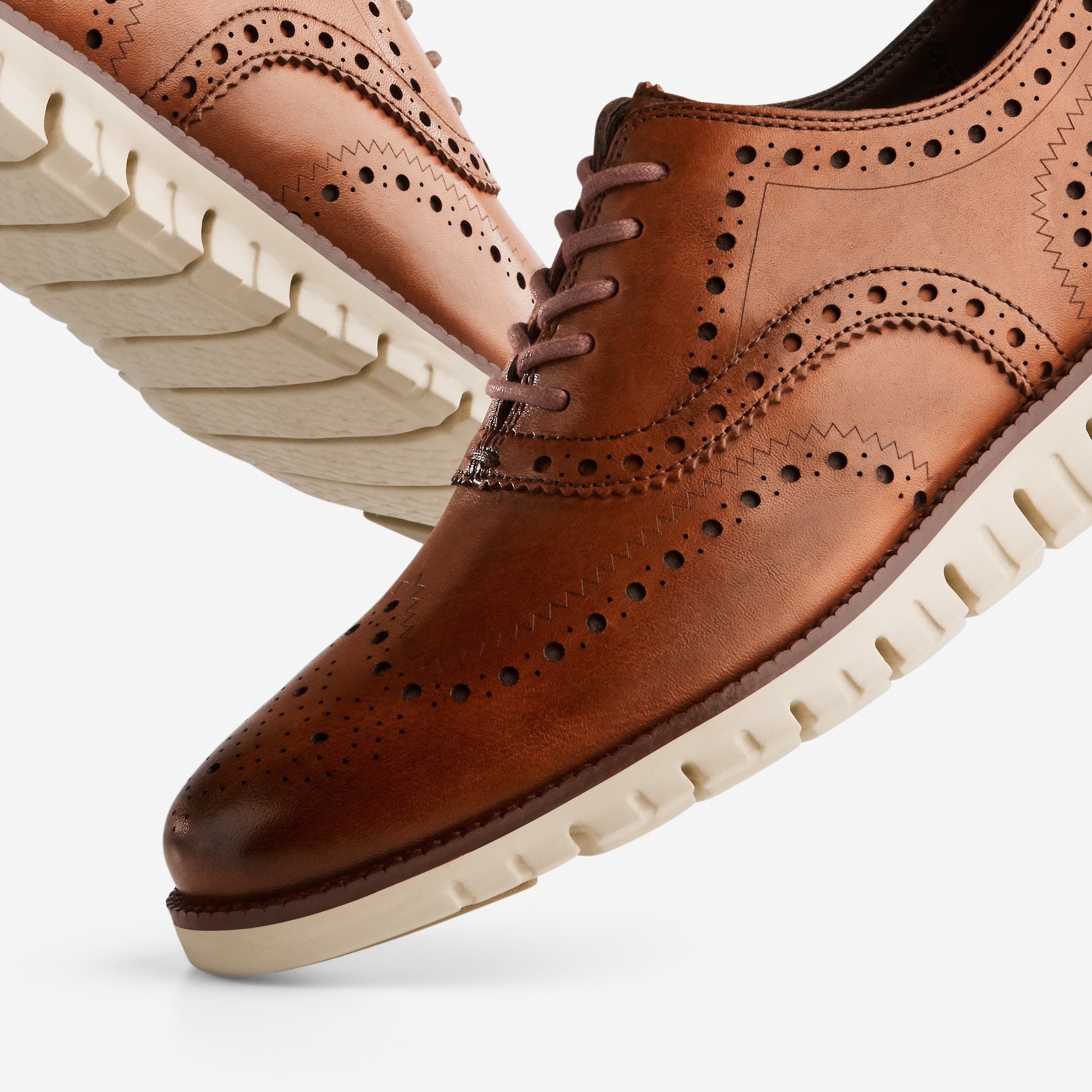 ZEROGRAND Wingtip Oxford C14493 BRITISH TAN Cole Haan Saudi Arabia