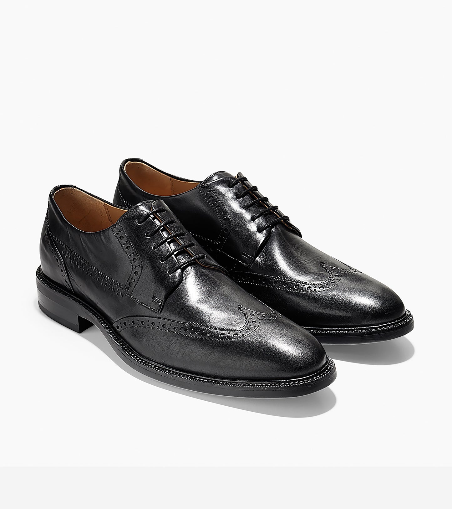 ColeHaan-Warren Wingtip Oxford-c20321-Black