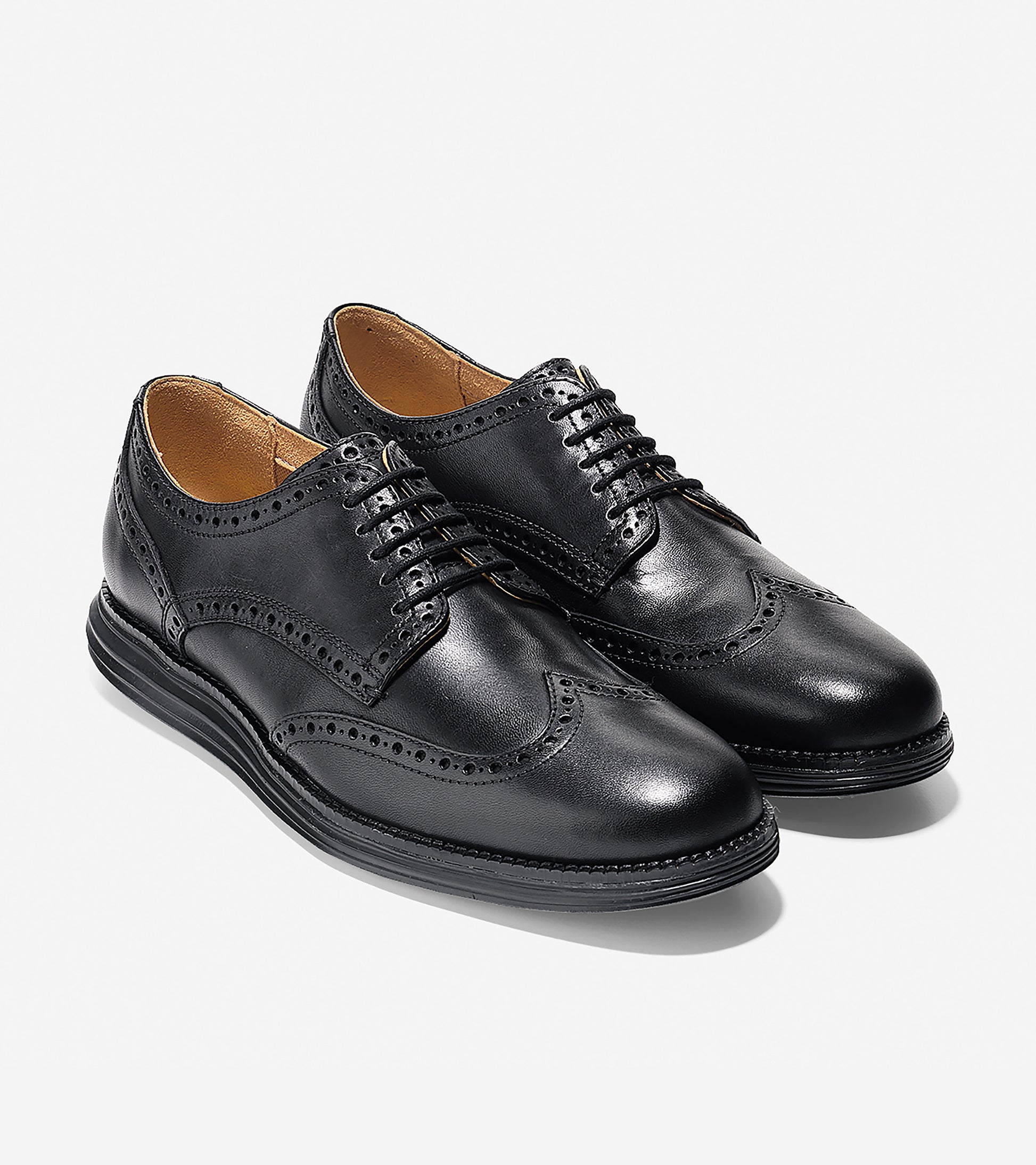 ColeHaan-ØriginalGrand Wingtip Oxford-c20770-Black-Black
