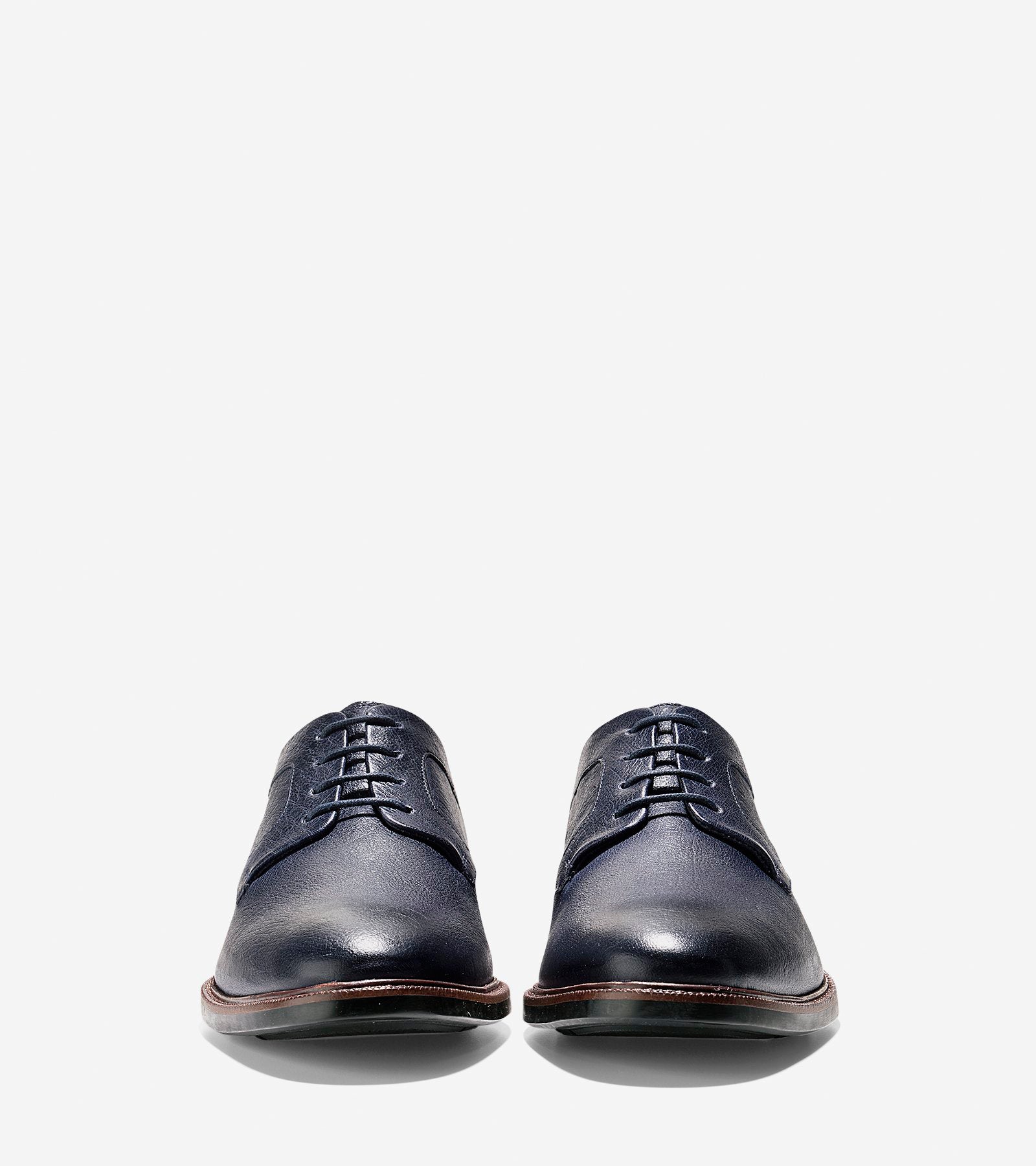 ColeHaan-Warren Plain Toe Oxford-c21428-Blazer Blue Tumble