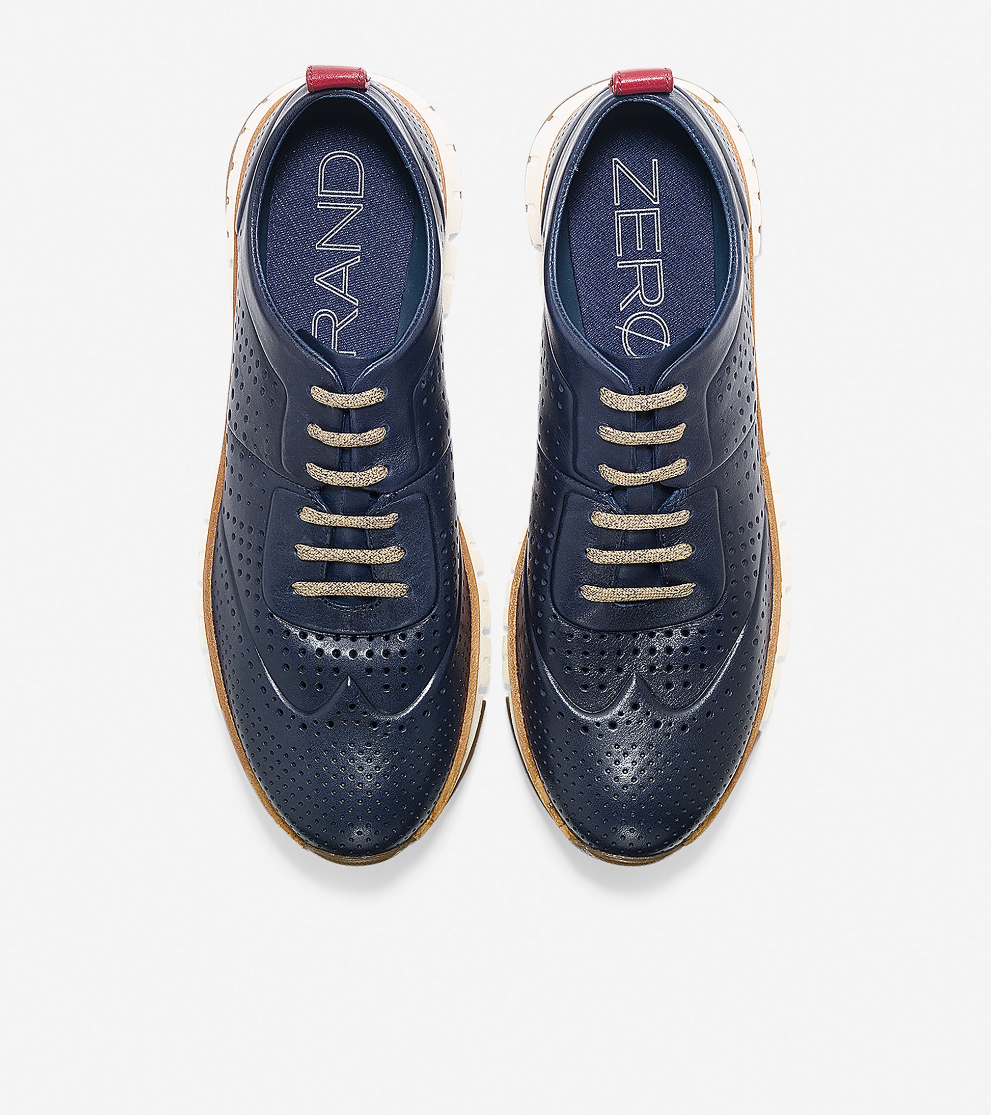 ColeHaan-ZERØGRAND Perforated Sneaker-c21567-Marine Blue
