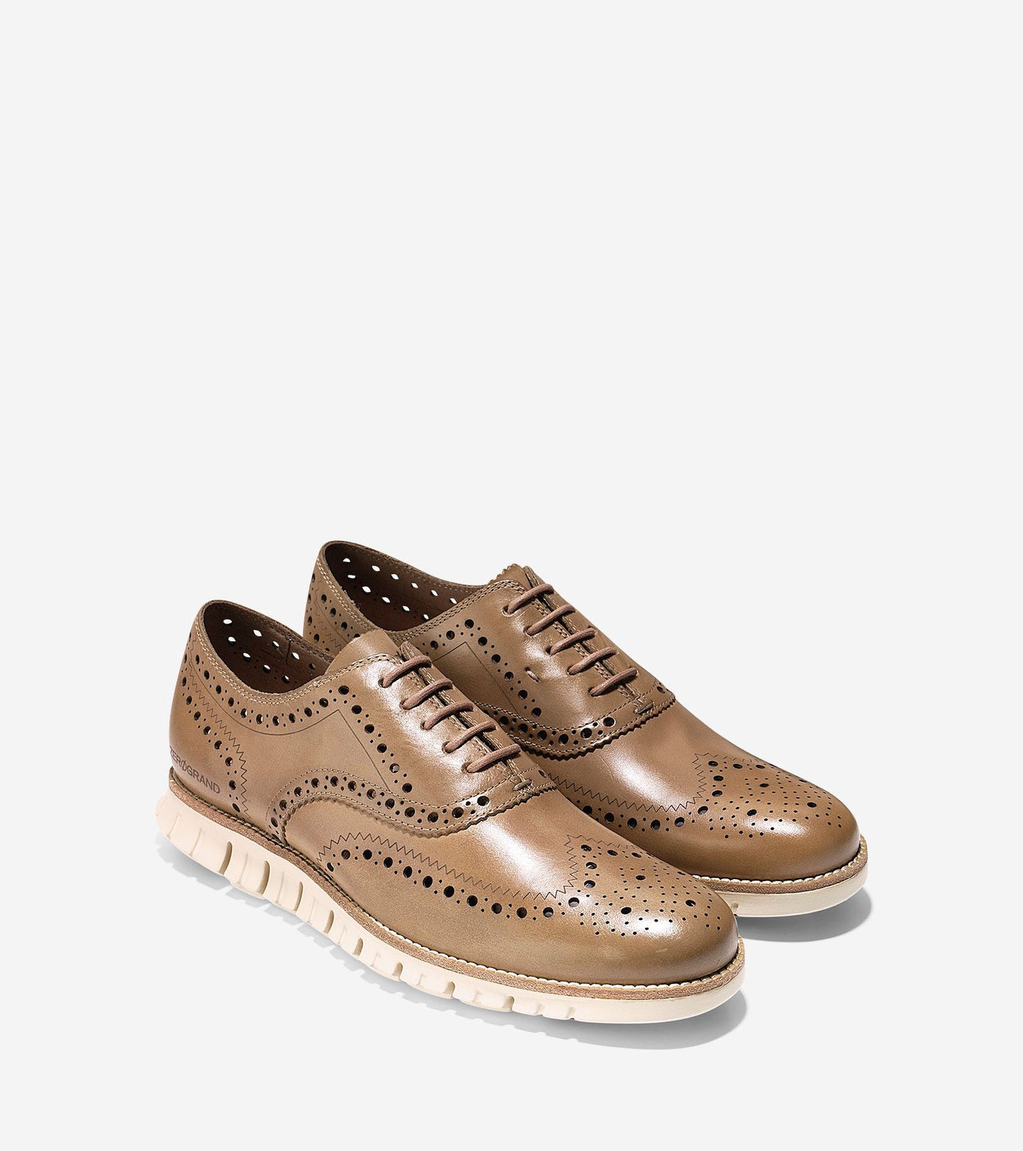 ColeHaan-ZERØGRAND Wingtip Oxford-c22386-Sand Dollar