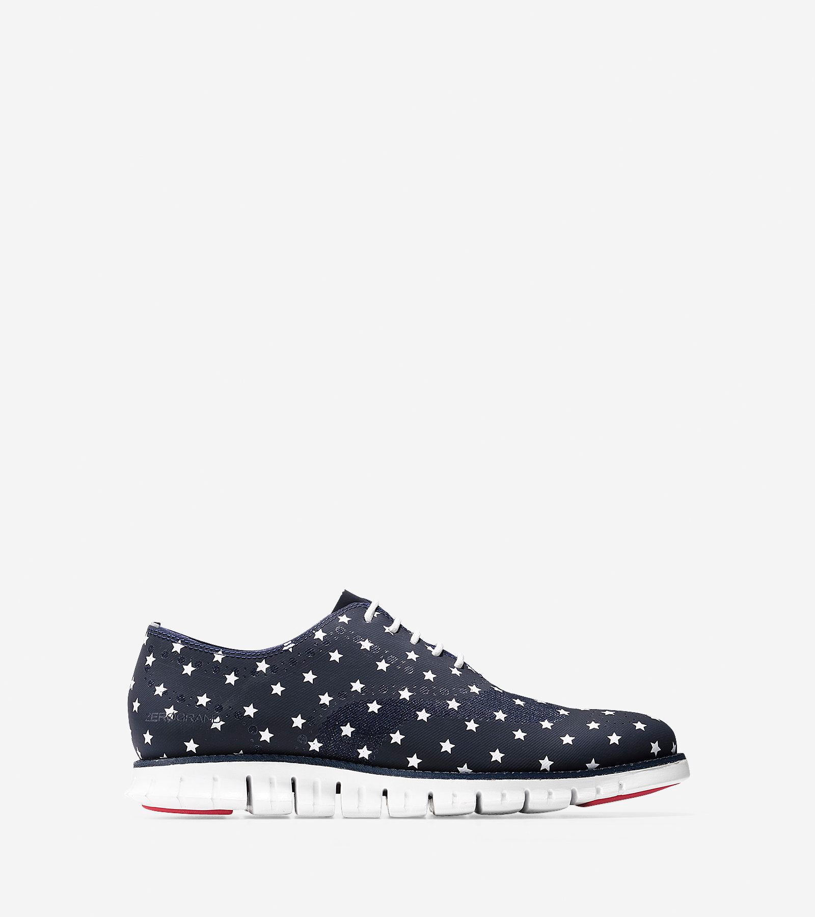 ColeHaan-ZERØGRAND Wingtip Oxford-c23233-Blazer Blue Star Print