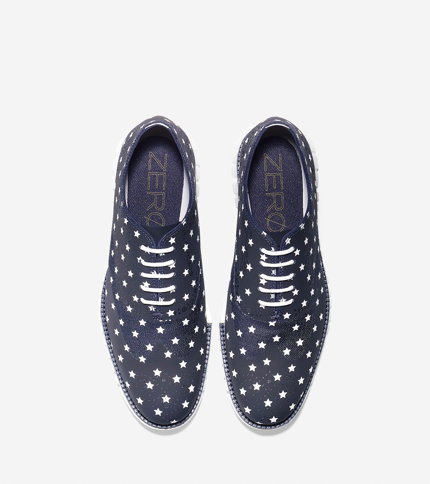 ColeHaan-ZERØGRAND Wingtip Oxford-c23233-Blazer Blue Star Print