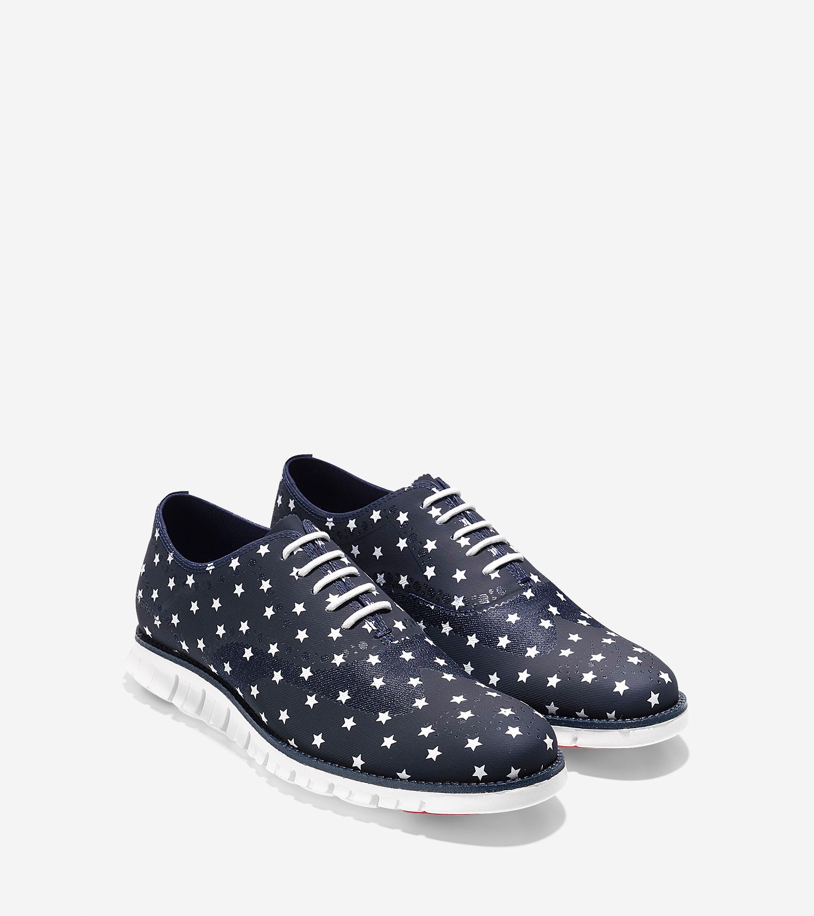 ColeHaan-ZERØGRAND Wingtip Oxford-c23233-Blazer Blue Star Print