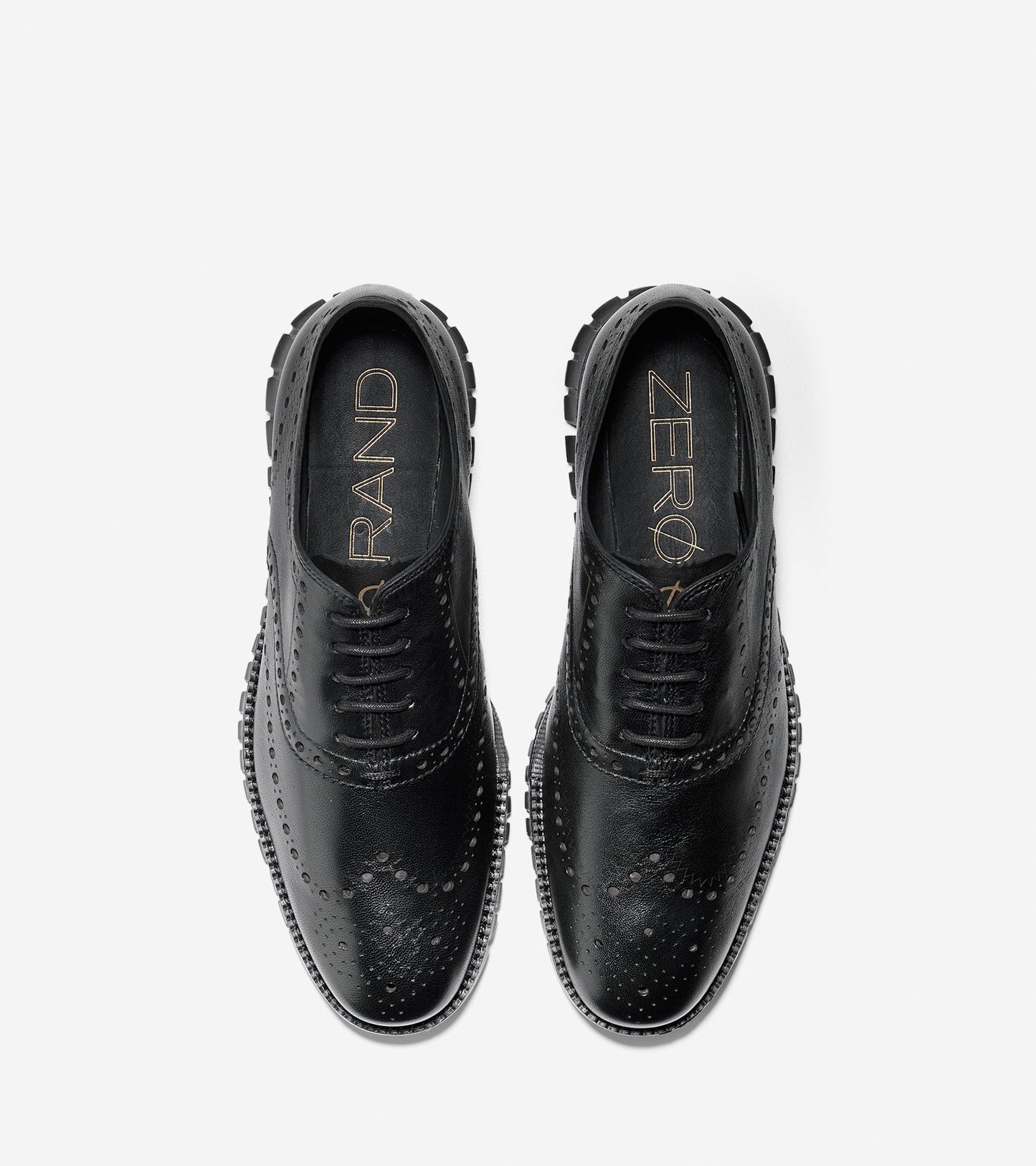 ColeHaan-ZERØGRAND Wingtip Oxford-c23579-Black Glove Leather-black