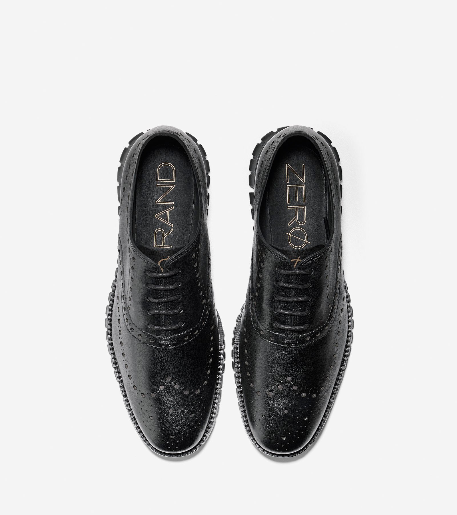 ColeHaan-ZERØGRAND Wingtip Oxford-c23579-Black Glove Leather-black