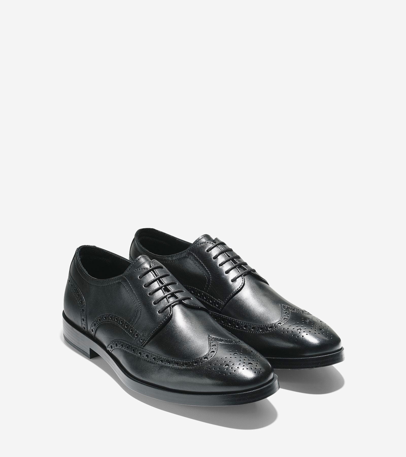 ColeHaan-Jefferson Grand Wingtip Oxford-c23793-Black