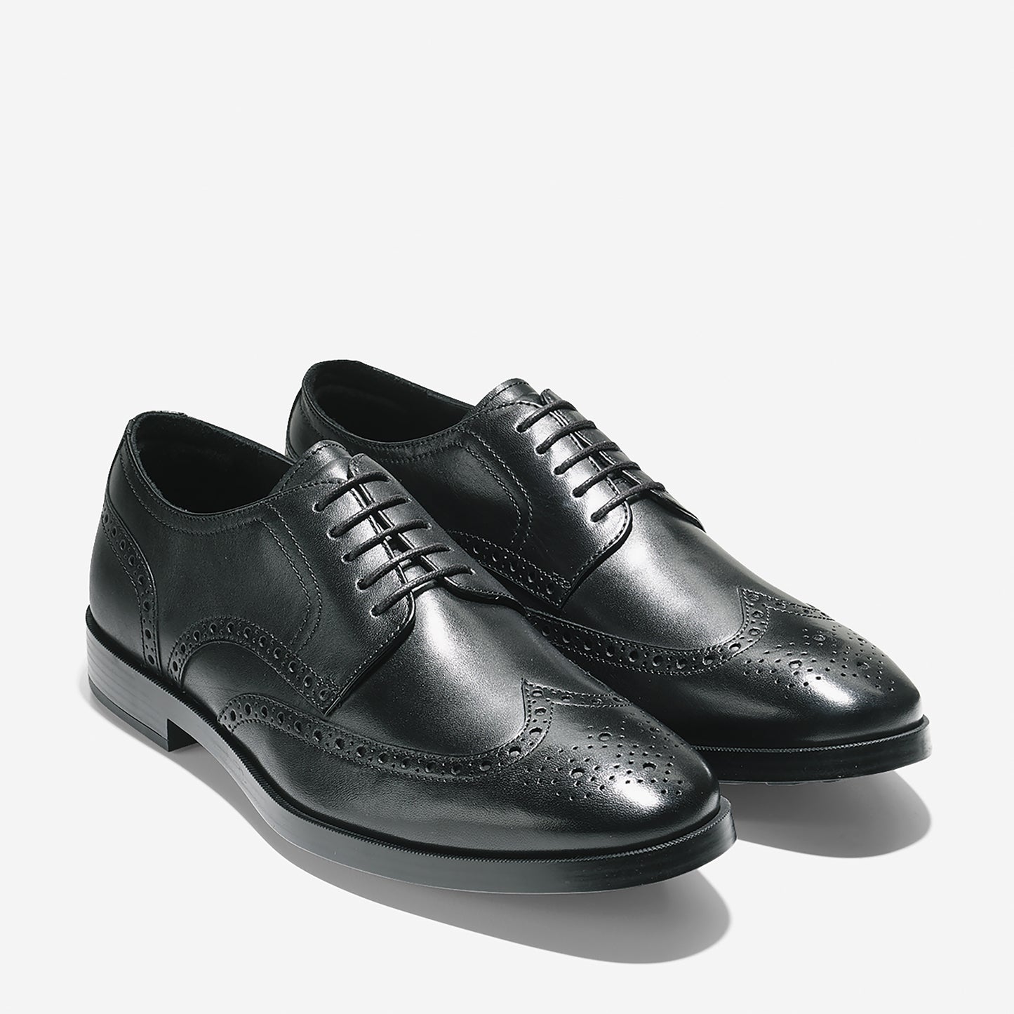 ColeHaan-Jefferson Grand Wingtip Oxford-c23793-Black