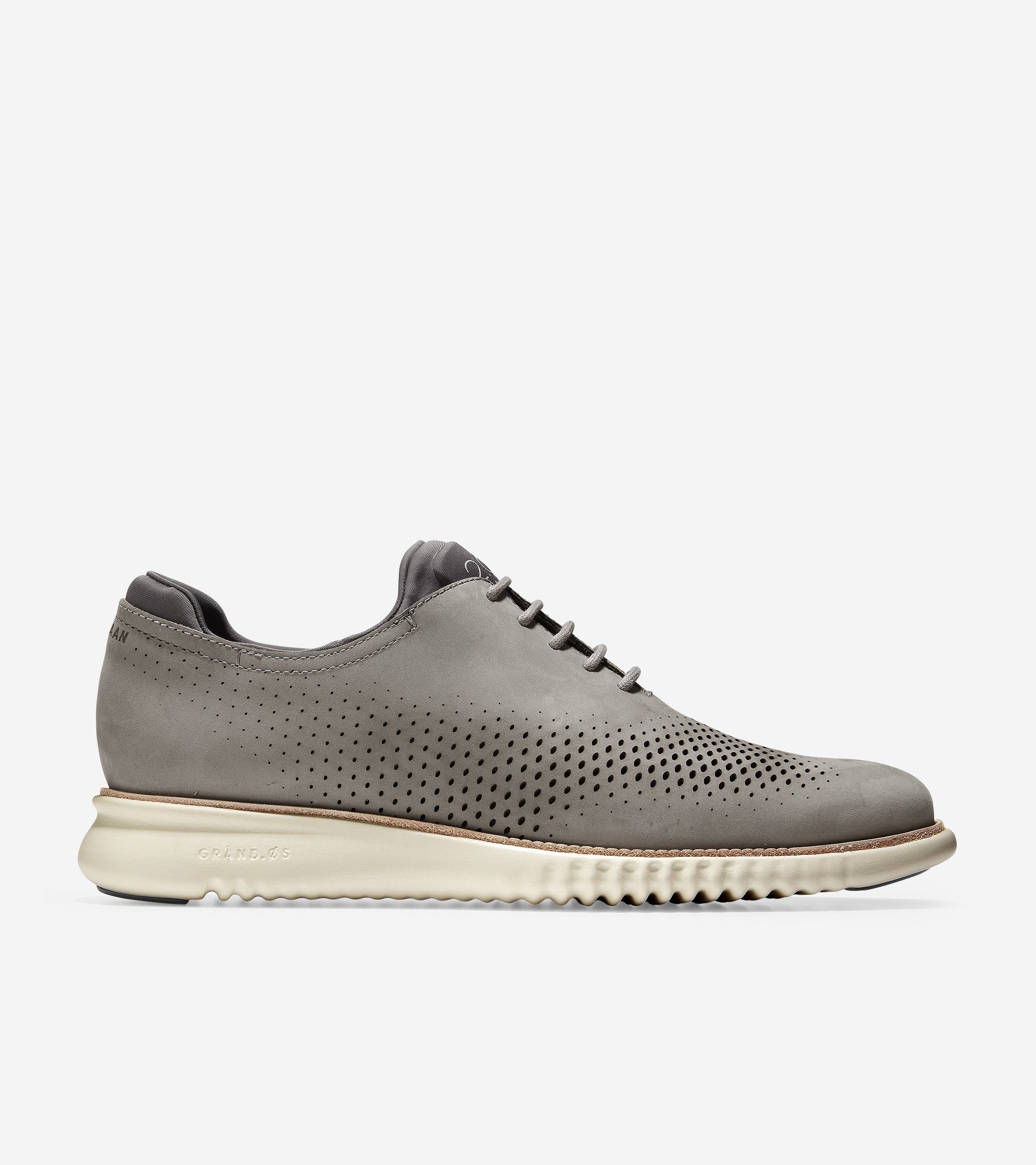 ColeHaan-2.ZERØGRAND Lined Laser Wingtip Oxford-c23814-Ironstone Nubuck-Ivory