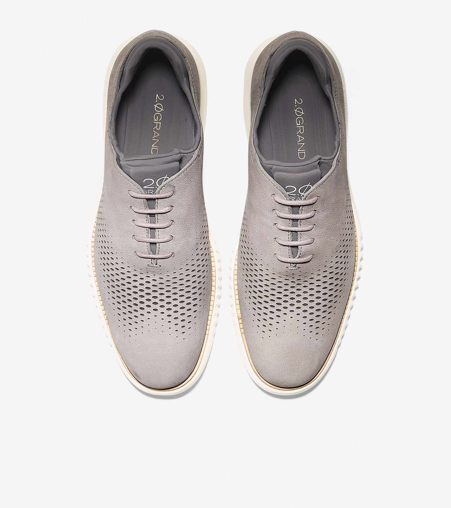 ColeHaan-2.ZERØGRAND Lined Laser Wingtip Oxford-c23814-Ironstone Nubuck-Ivory