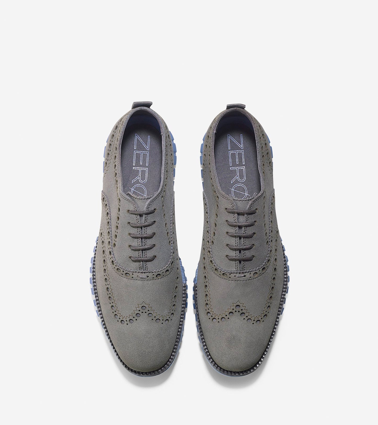 ColeHaan-ZERØGRAND Wingtip Oxford-c23827-Castlerock Suede-cornwall Blue