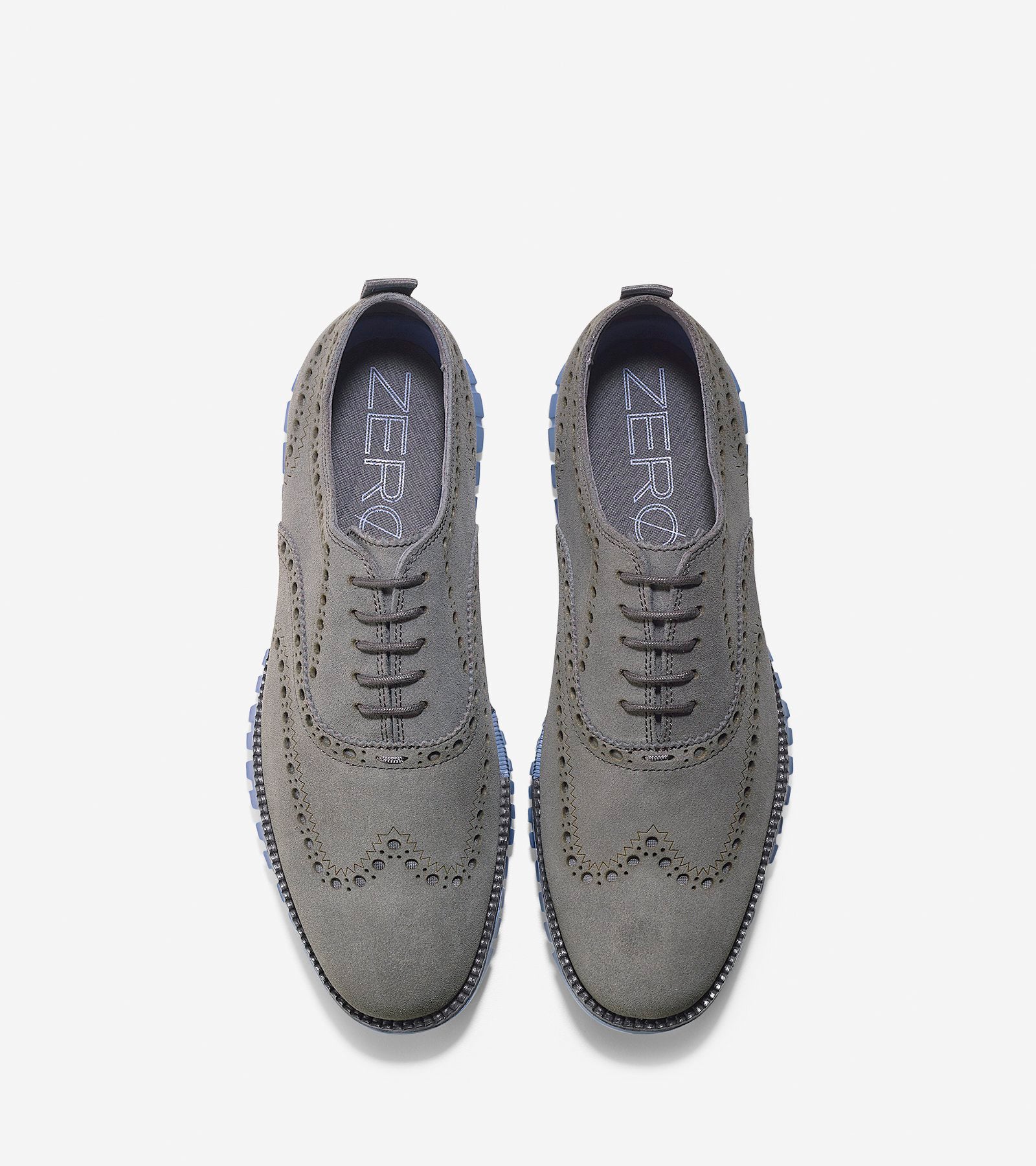 ColeHaan-ZERØGRAND Wingtip Oxford-c23827-Castlerock Suede-cornwall Blue