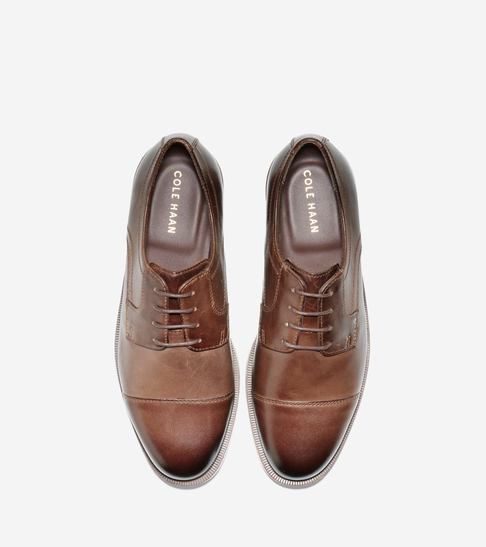 ColeHaan-Dustin Cap Toe Oxford-c24042-Brown