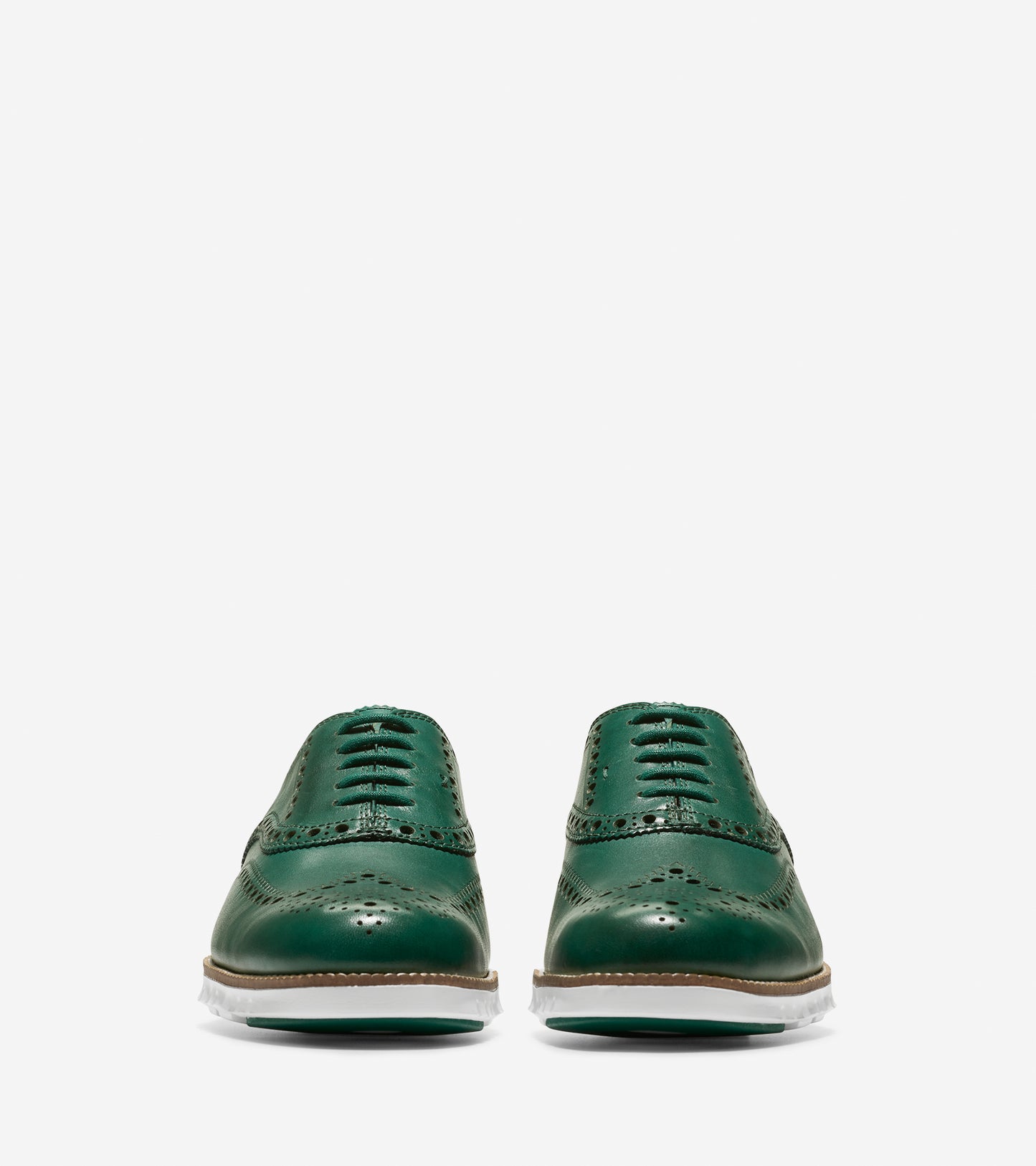 ColeHaan-ZERØGRAND Wingtip Oxford-c24114-Evergreen Leather-white