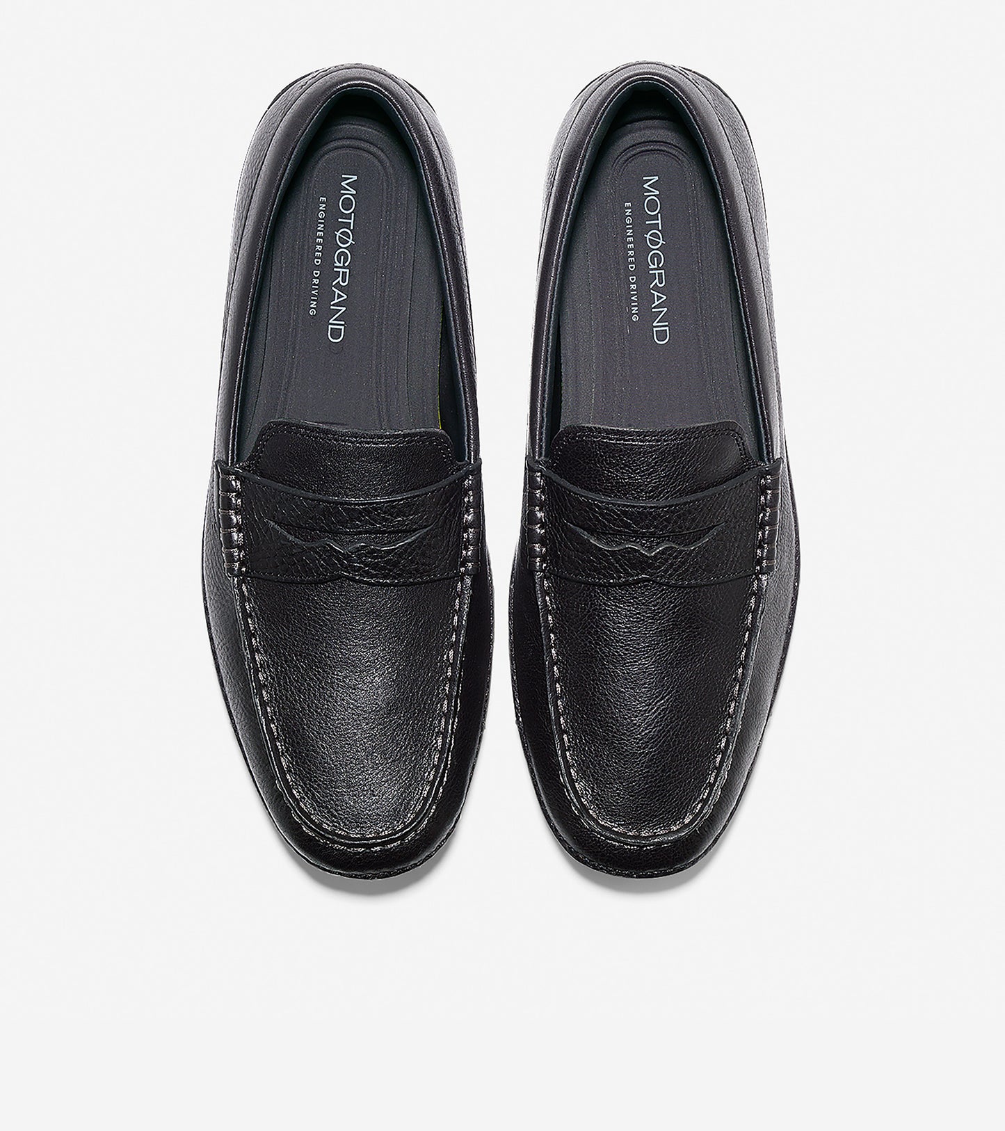 ColeHaan-MotøGrand Penny Driving Shoe-c24575-Black Leather
