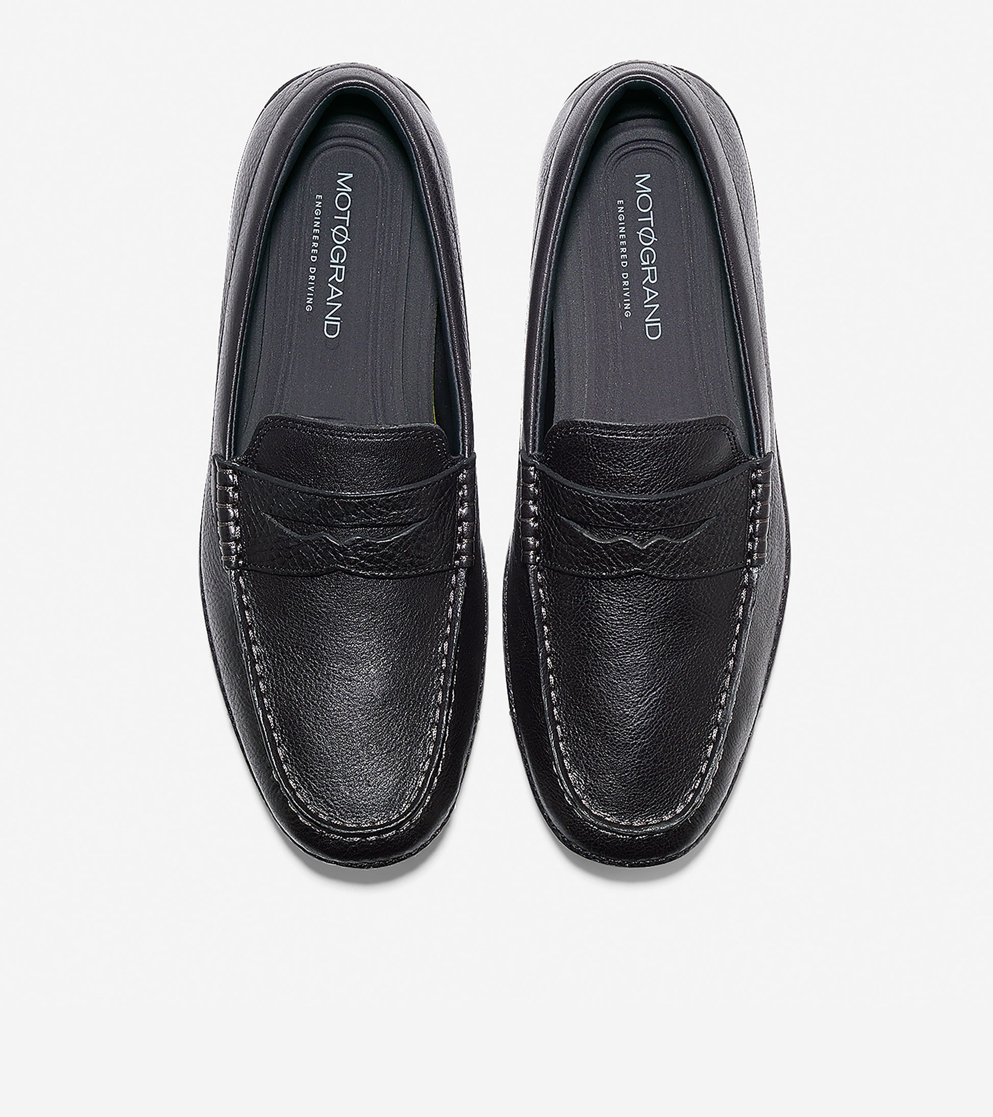 ColeHaan-MotøGrand Penny Driving Shoe-c24575-Black Leather