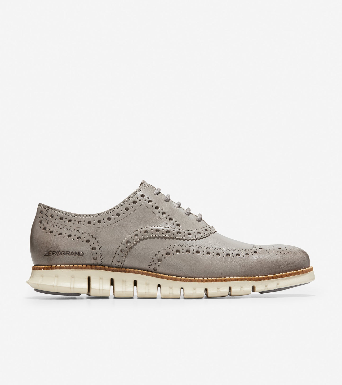 ColeHaan-ZERØGRAND Wingtip Oxford-c25007-Ironstone Leather-ivory