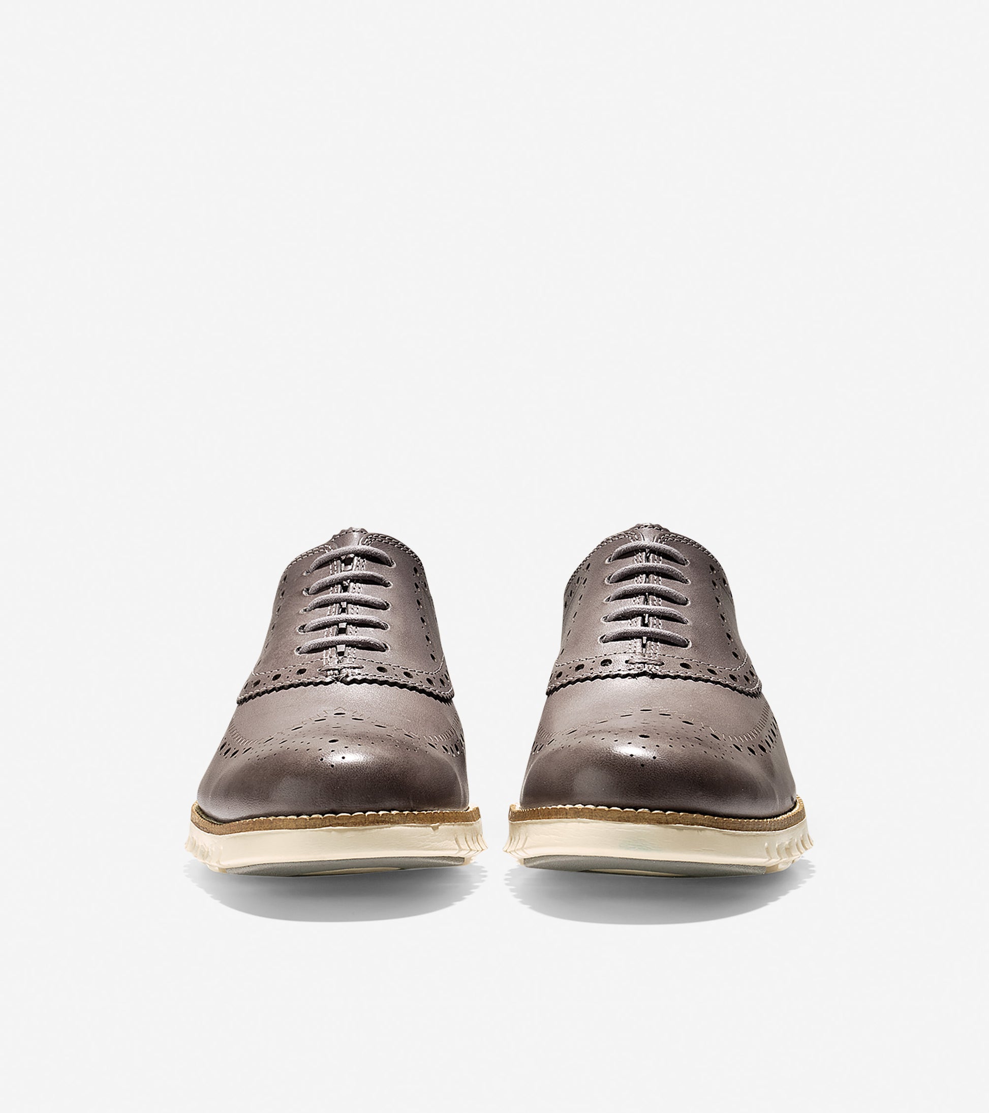 ColeHaan-ZERØGRAND Wingtip Oxford-c25007-Ironstone Leather-ivory
