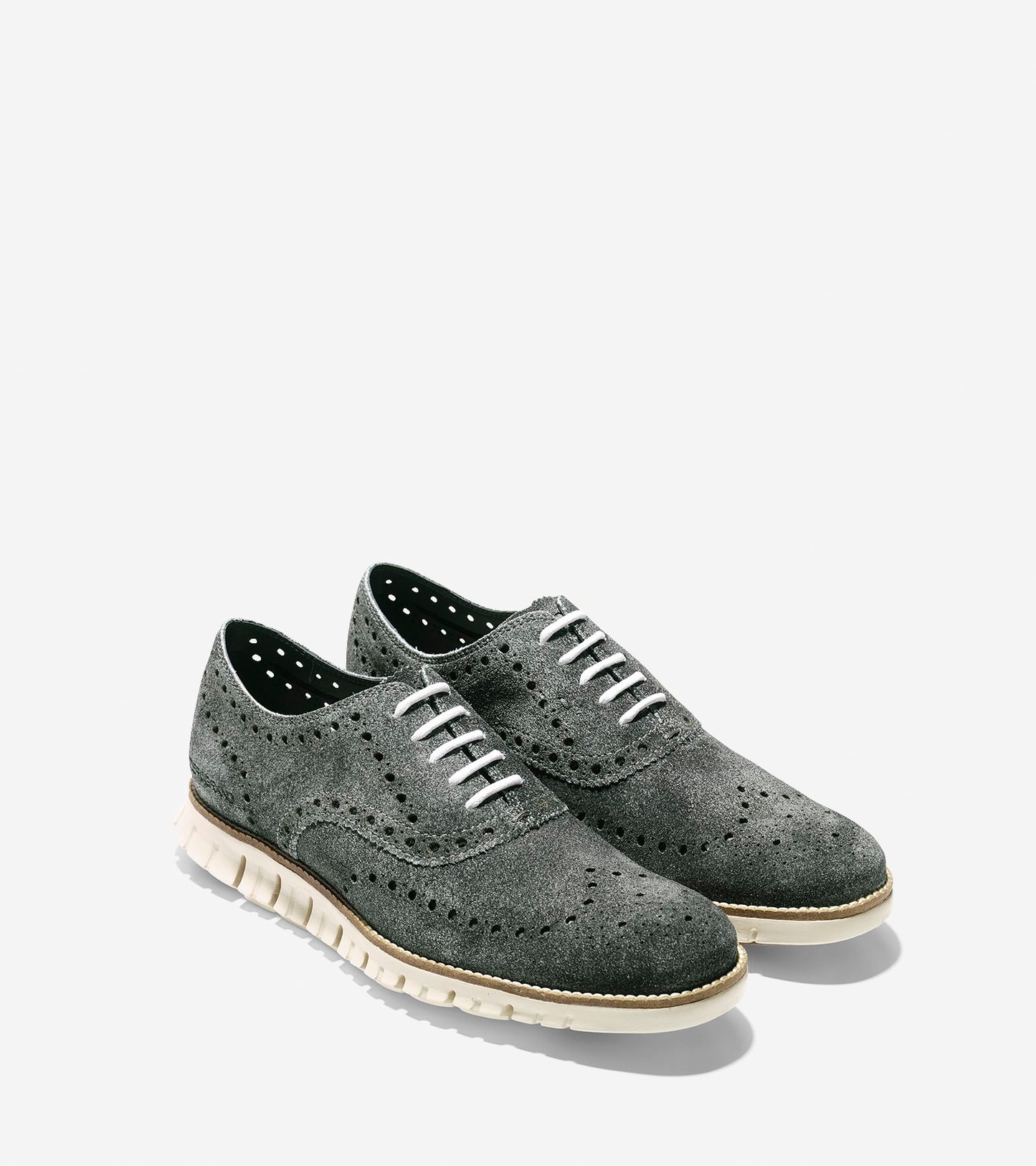 ColeHaan-ZERØGRAND Wingtip Oxford-c25024-Shingle Suede