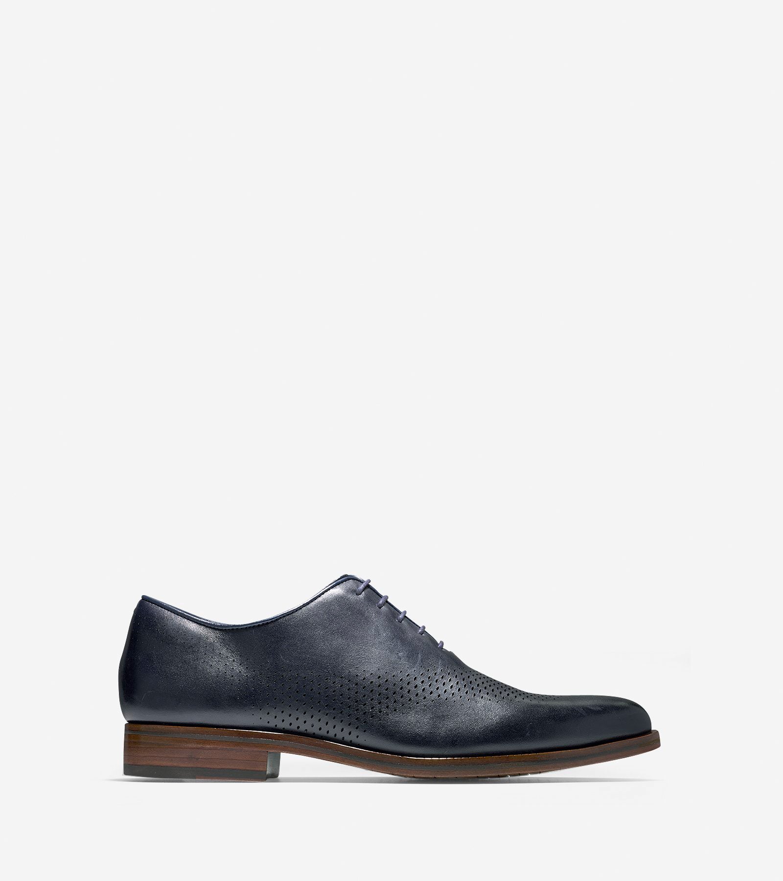ColeHaan-Washington Grand Laser Wingtip Oxford-c25098-Marine Blue Leather