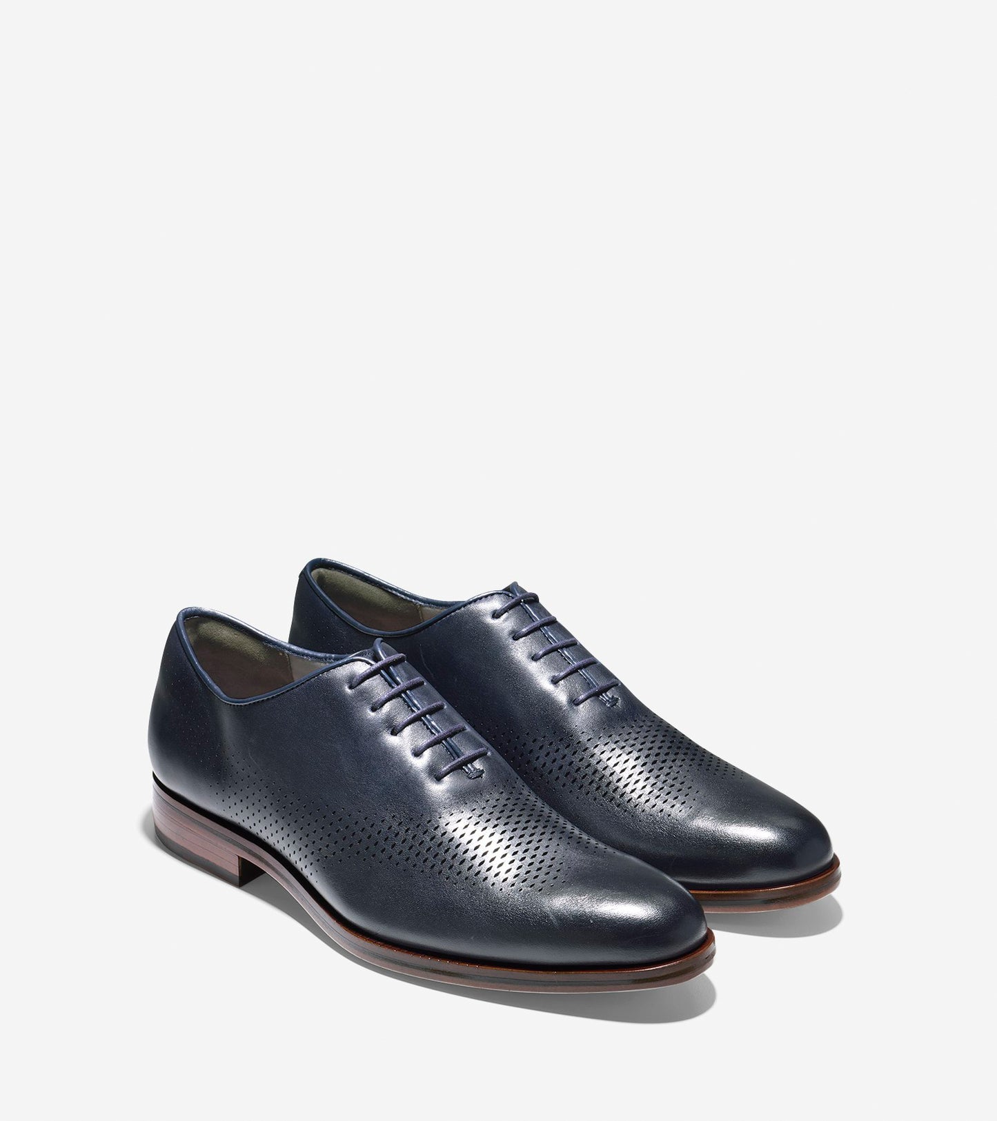ColeHaan-Washington Grand Laser Wingtip Oxford-c25098-Marine Blue Leather
