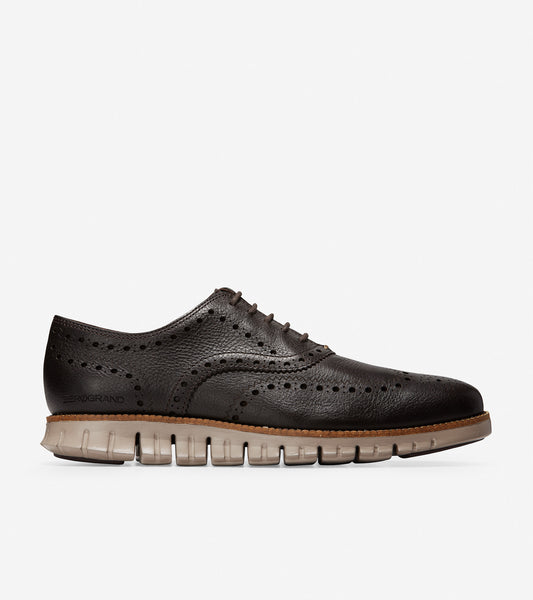 ColeHaan-ZERØGRAND Wingtip Oxford-c25273-Java Leather-cobblestone