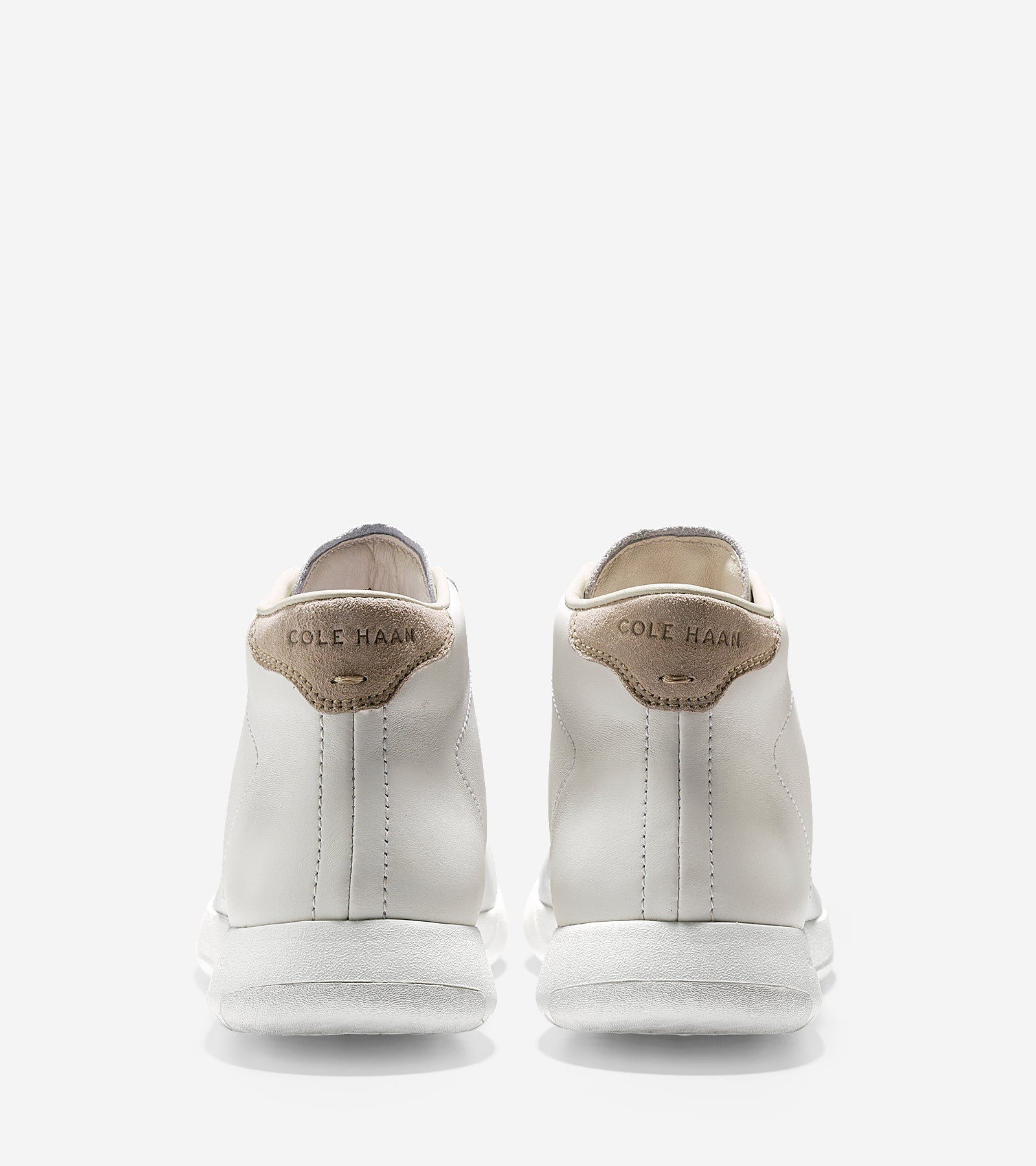 ColeHaan-GrandPrø High Top Sneaker-c25695-White Leather