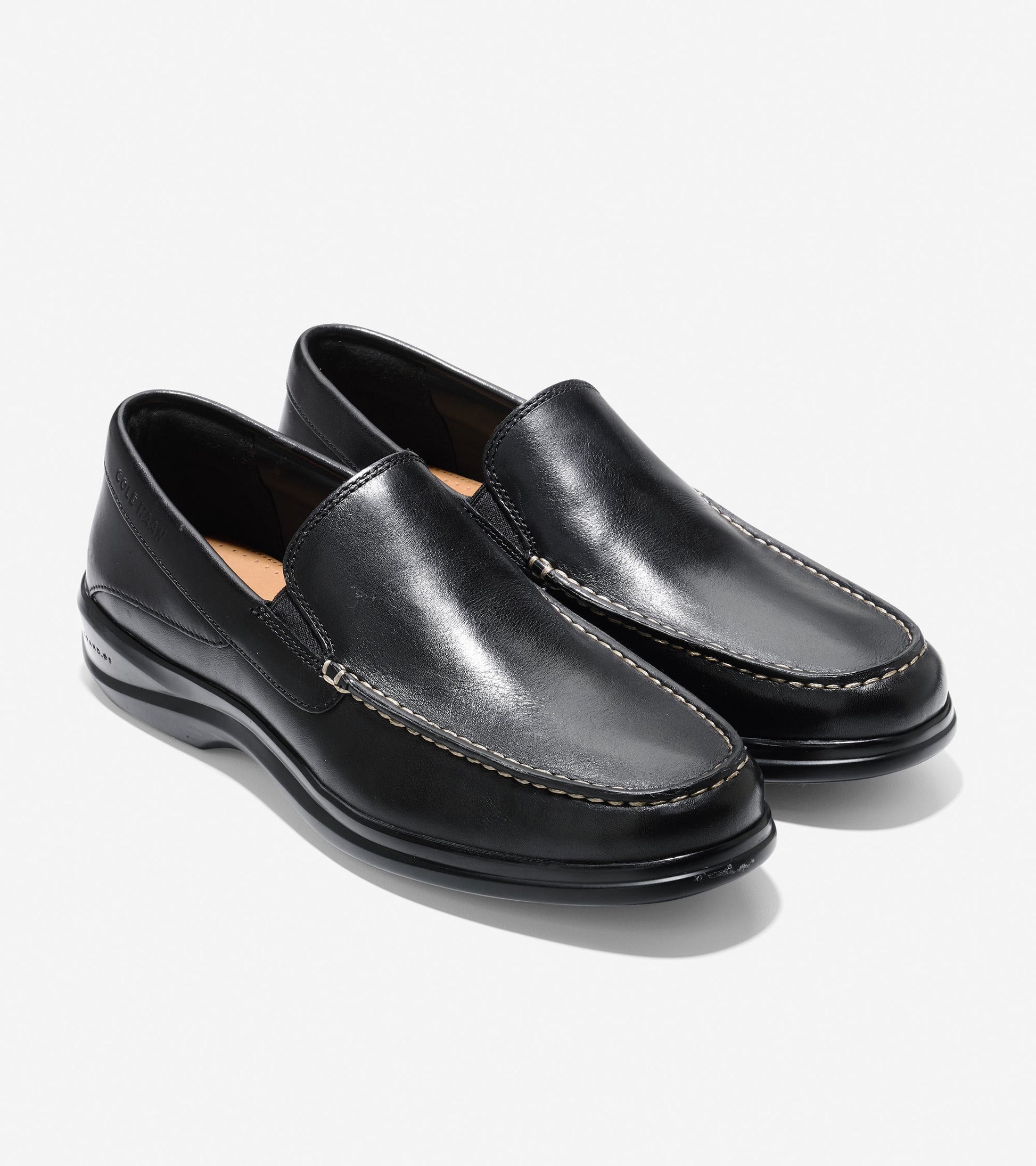 ColeHaan-Santa Barbara Twin Gore Loafer-c25938-Black