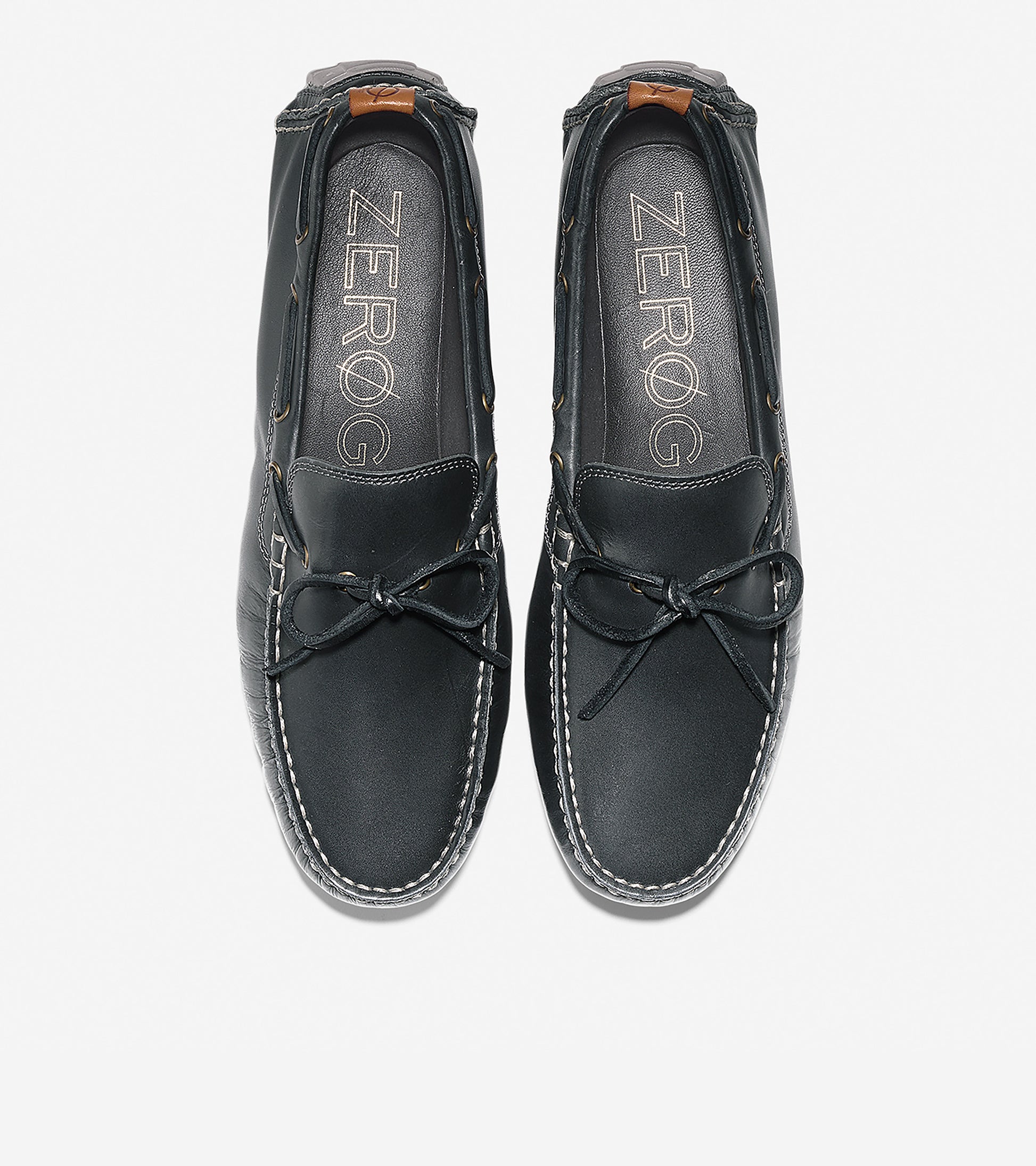 ColeHaan-ZERØGRAND Driver-c25997-Gray Pinstripe Leather