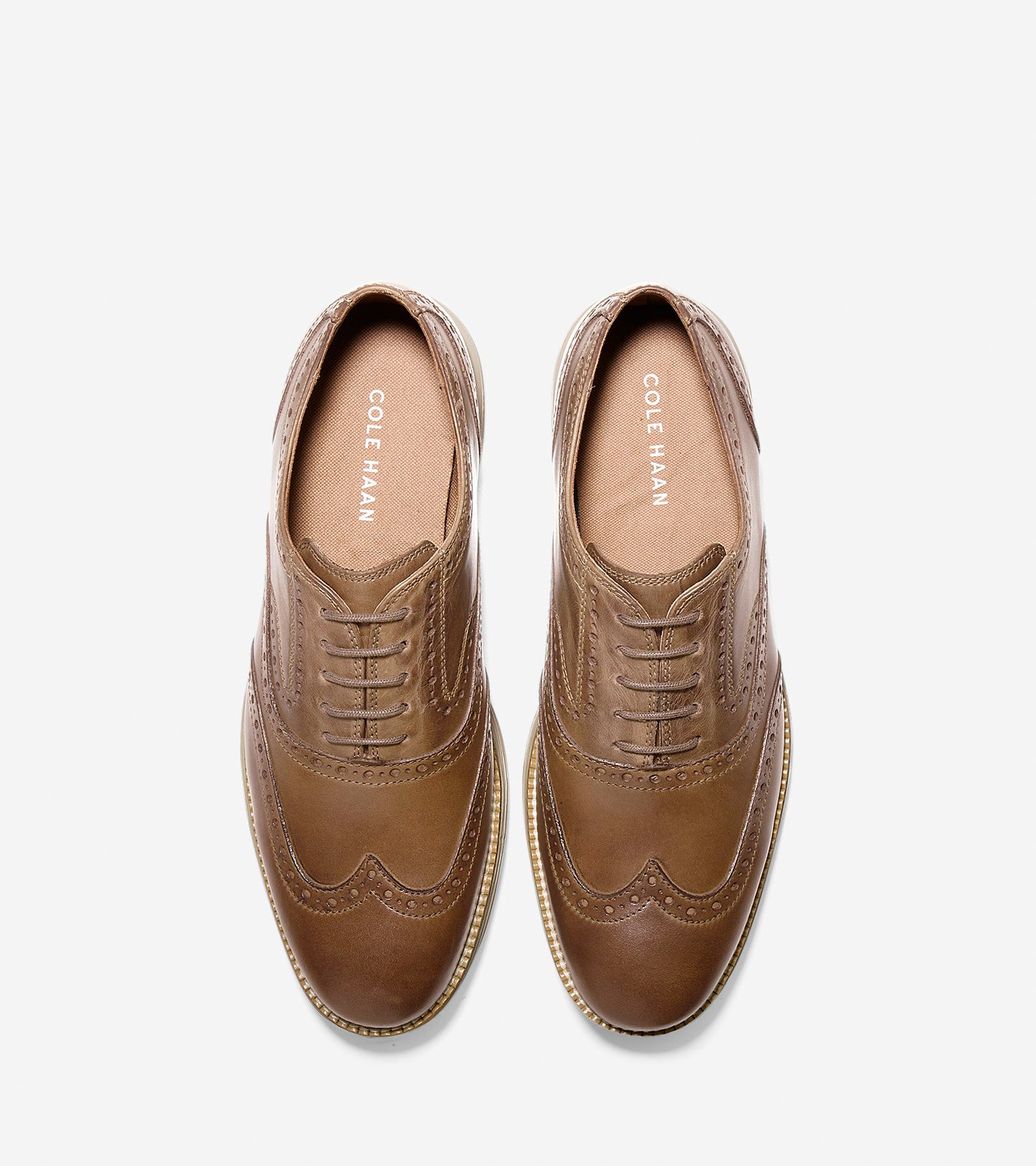 ColeHaan-ØriginalGrand Short Wingtip Oxford-c26171-Morel-cobblestone