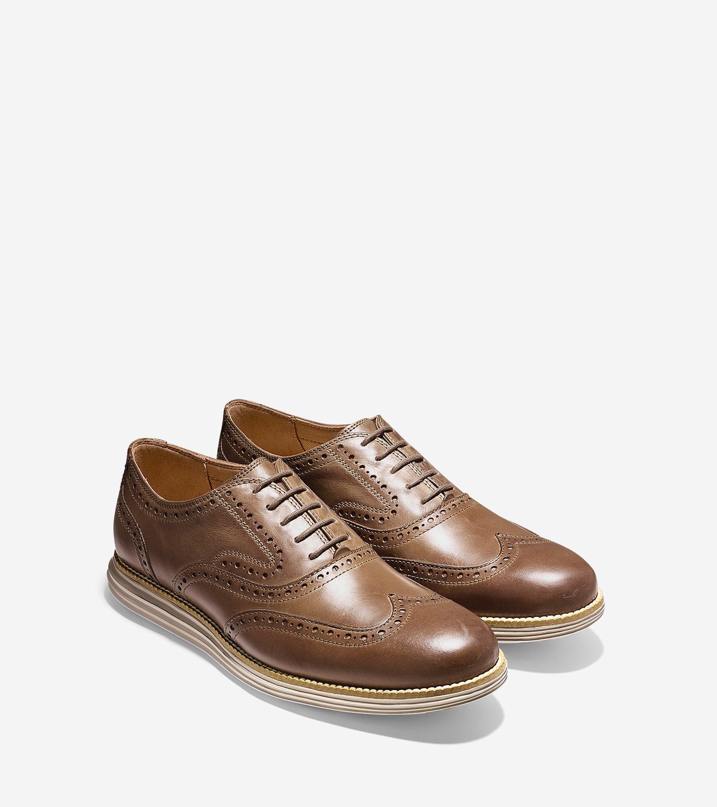 ColeHaan-ØriginalGrand Short Wingtip Oxford-c26171-Morel-cobblestone