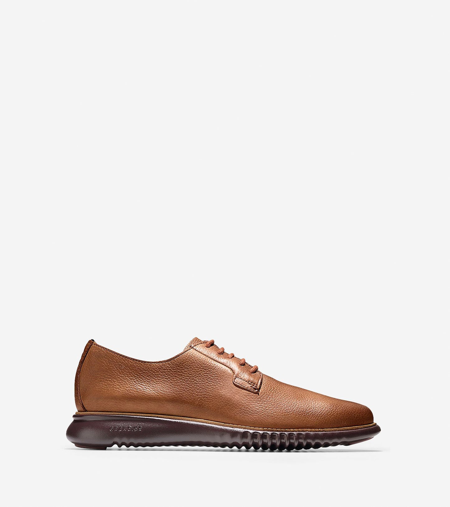 ColeHaan-2.ZERØGRAND Plain Toe Oxford-c26219-Woodbury Leather-dark Roast