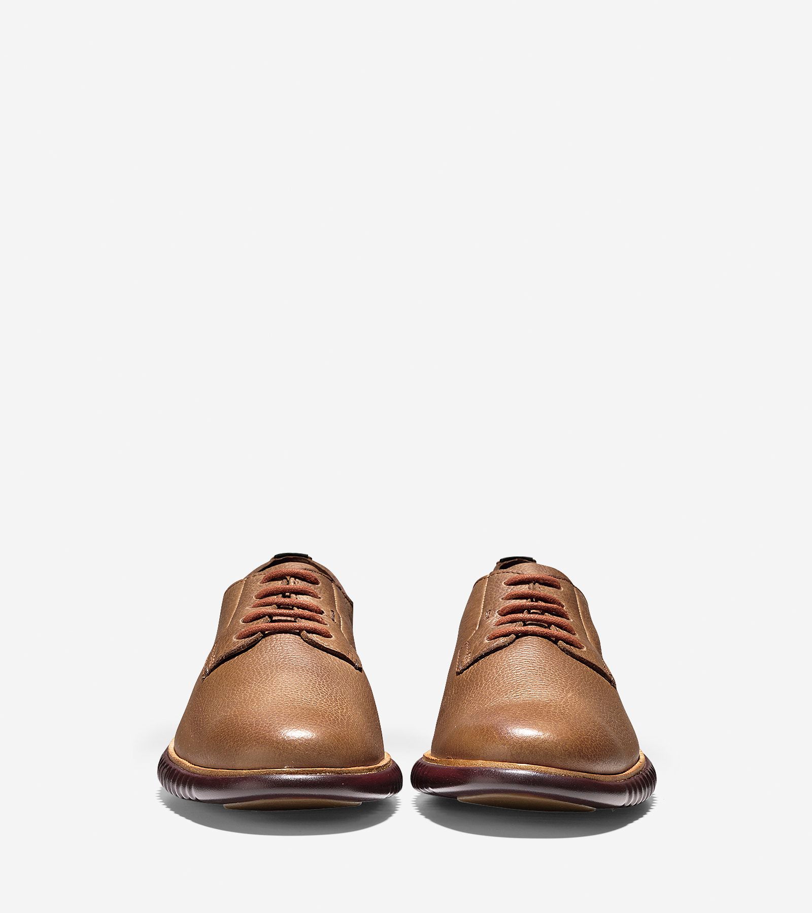 ColeHaan-2.ZERØGRAND Plain Toe Oxford-c26219-Woodbury Leather-dark Roast