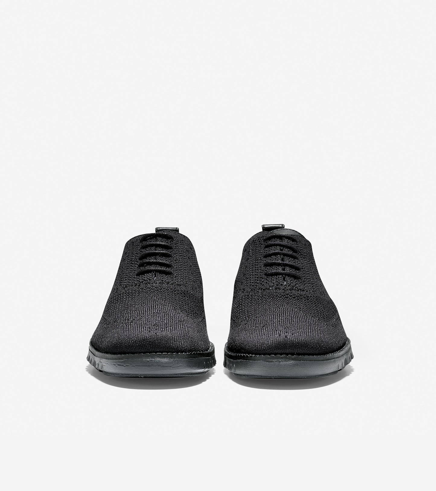 ColeHaan-ZERØGRAND Wingtip Oxford-c26244-Black Knit-black