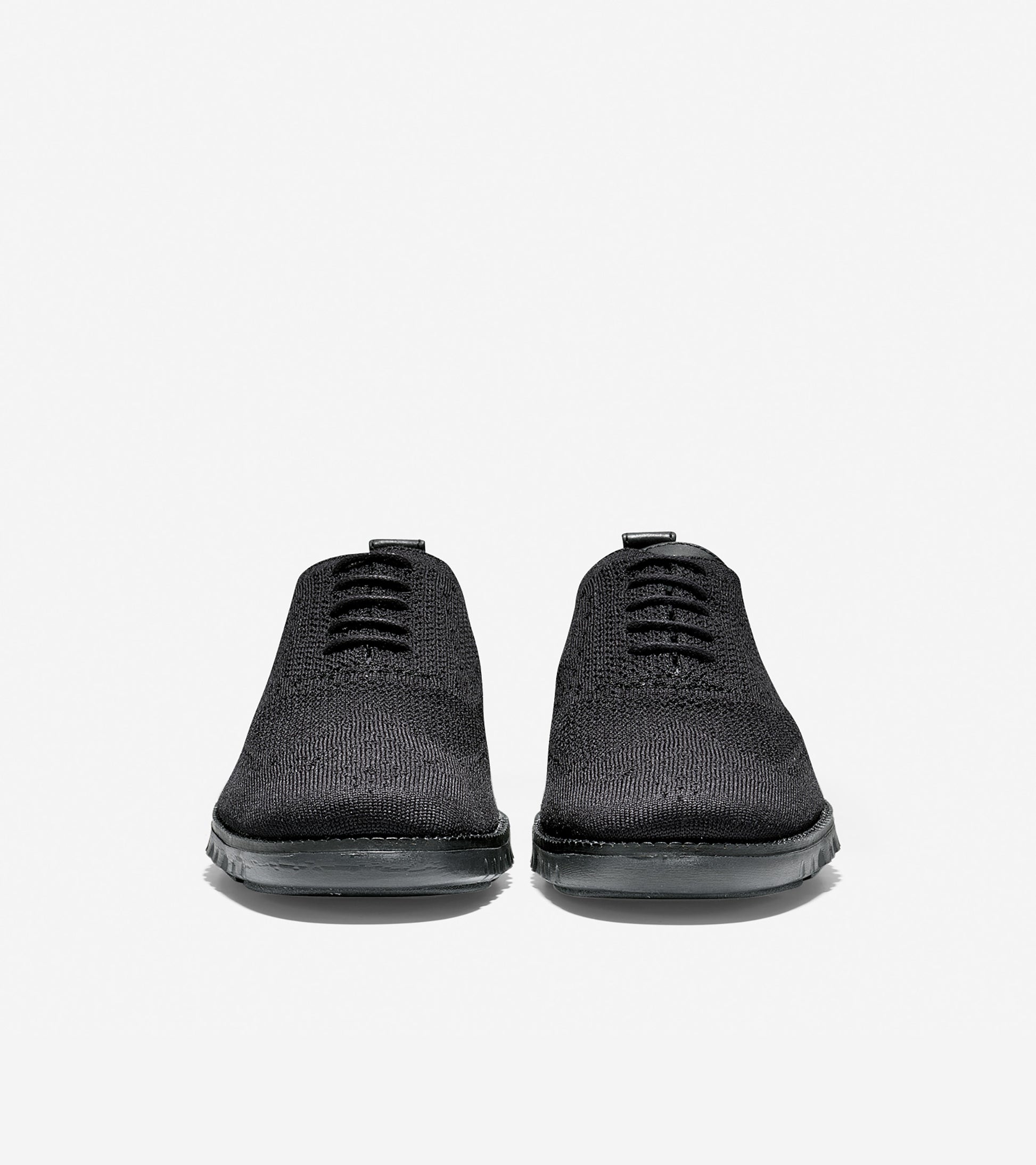 ColeHaan-ZERØGRAND Wingtip Oxford-c26244-Black Knit-black