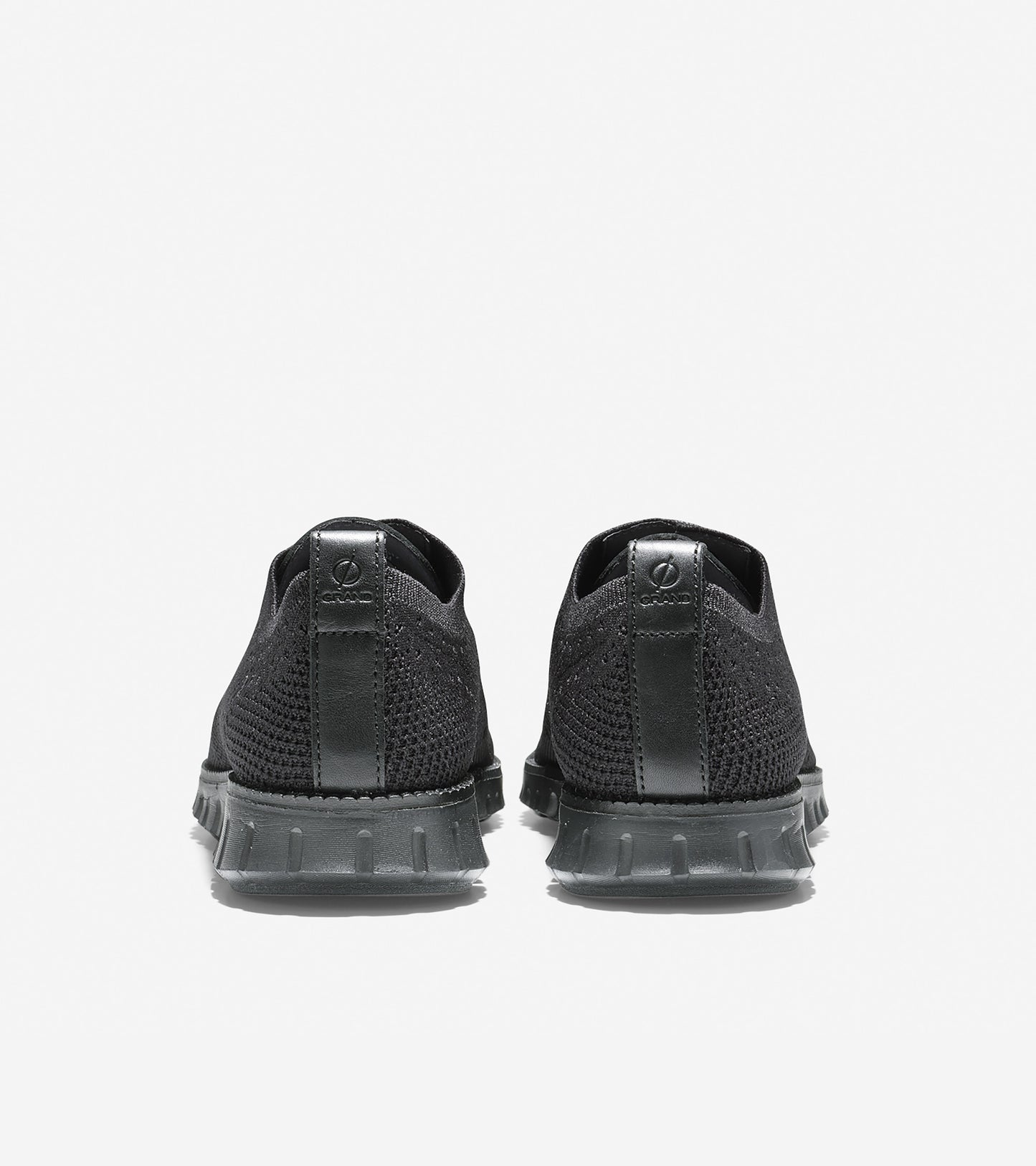ColeHaan-ZERØGRAND Wingtip Oxford-c26244-Black Knit-black